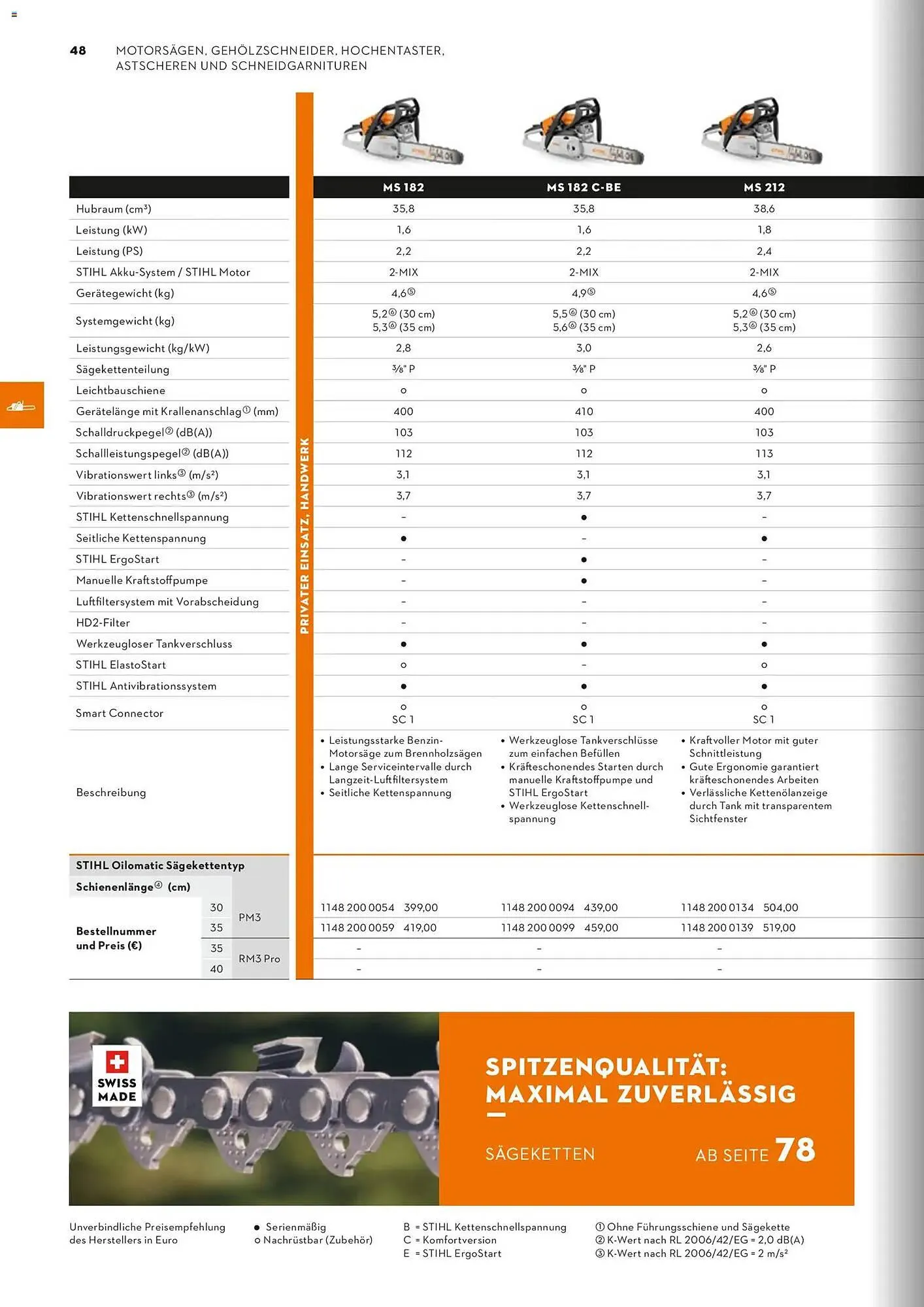 STIHL Prospekt von 1. Januar bis 31. Dezember 2026 - Prospekt seite 48