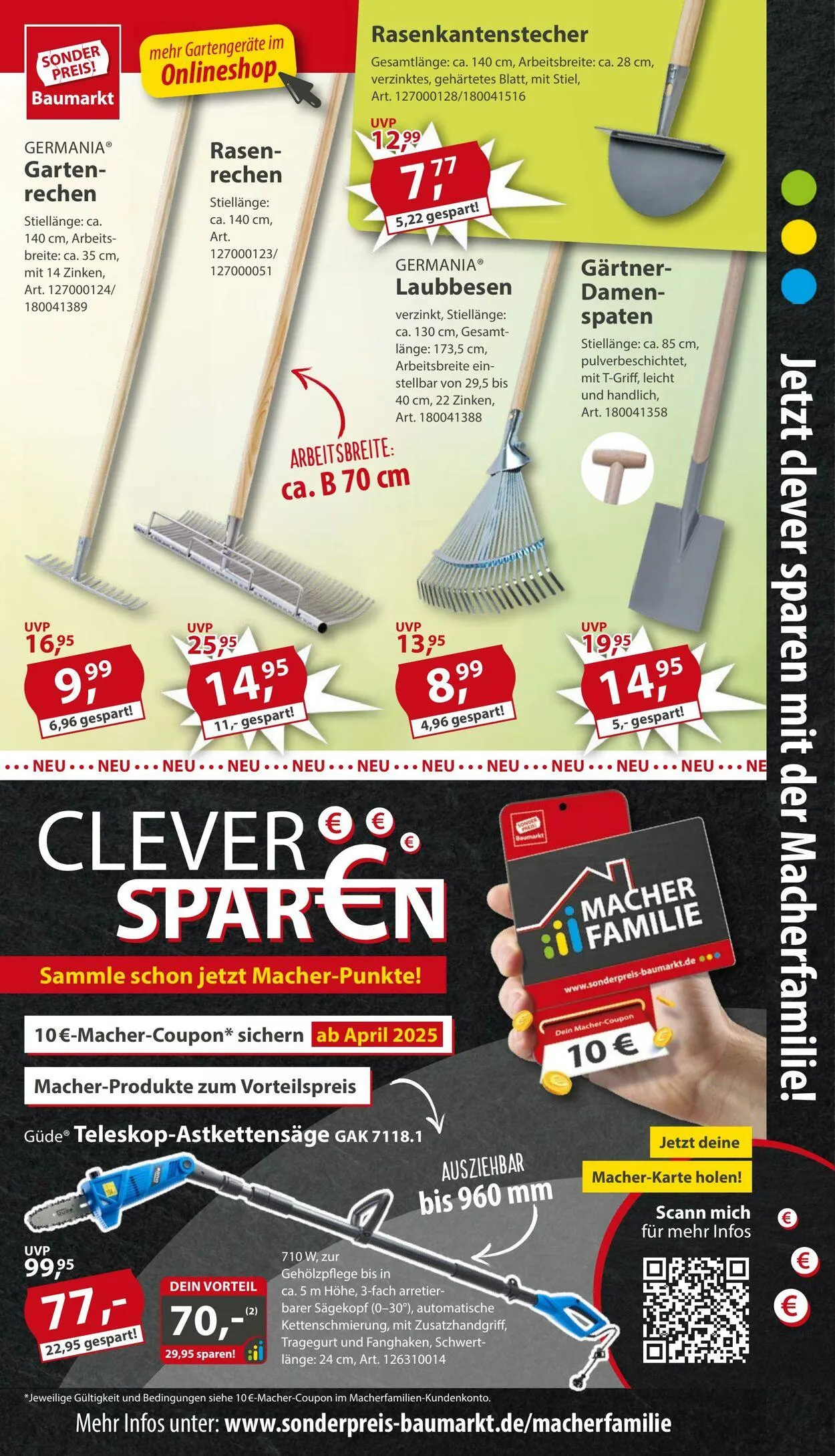 Sonderpreis Baumarkt Aktueller Prospekt von 10. März bis 17. März 2025 - Prospekt seite 11