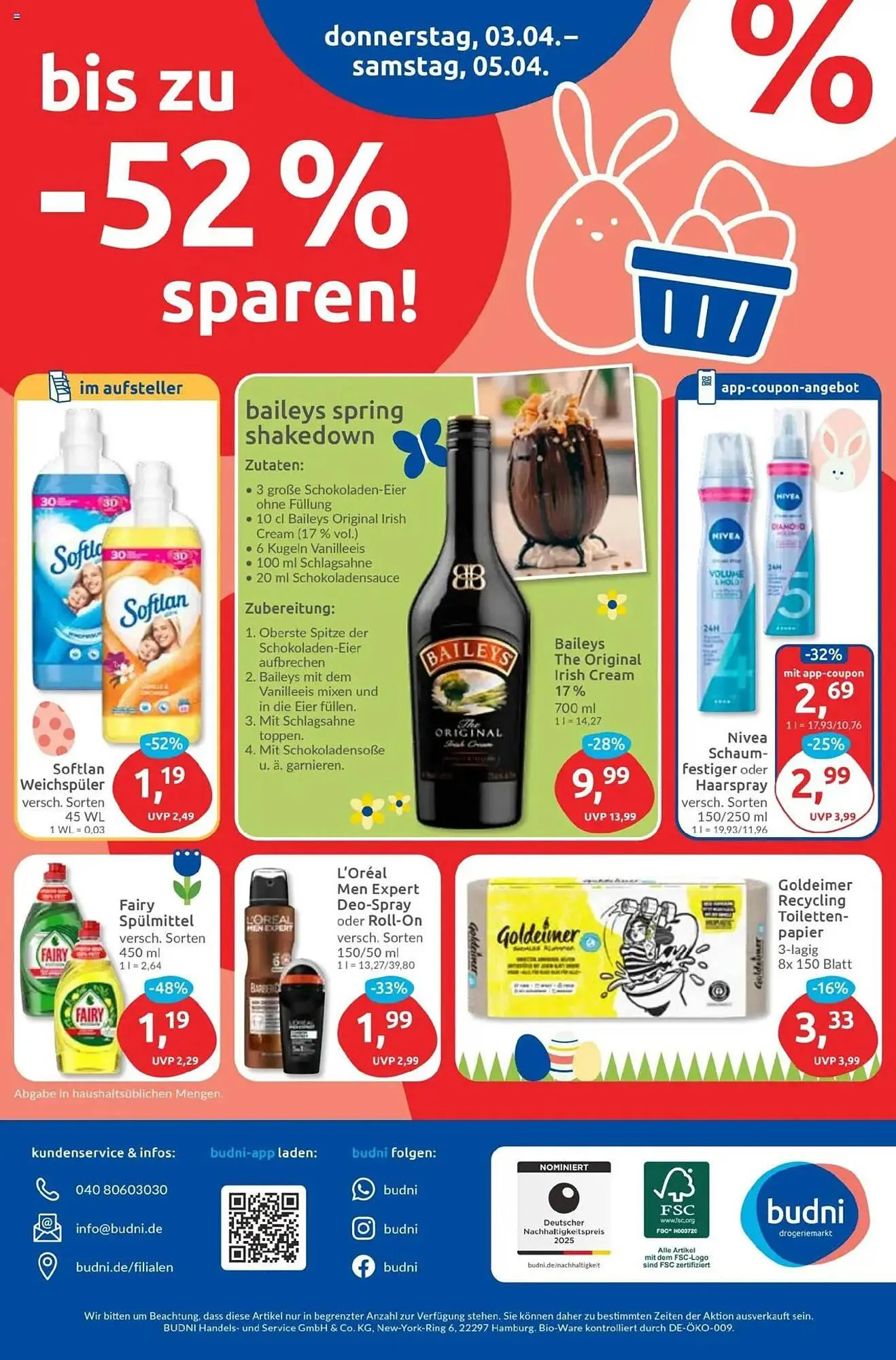 Budni Prospekt von 31. März bis 5. April 2025 - Prospekt seite 8