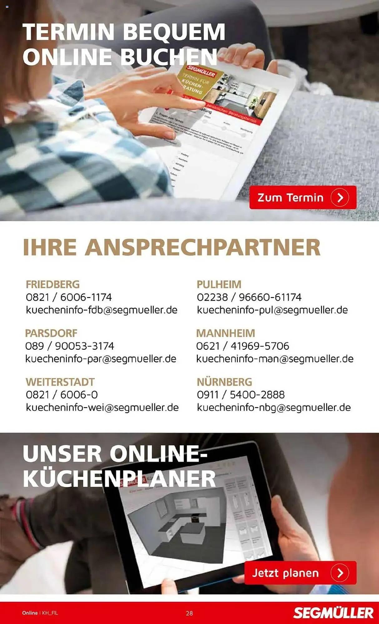 Segmüller Prospekt von 16. September bis 31. Dezember 2025 - Prospekt seite 28