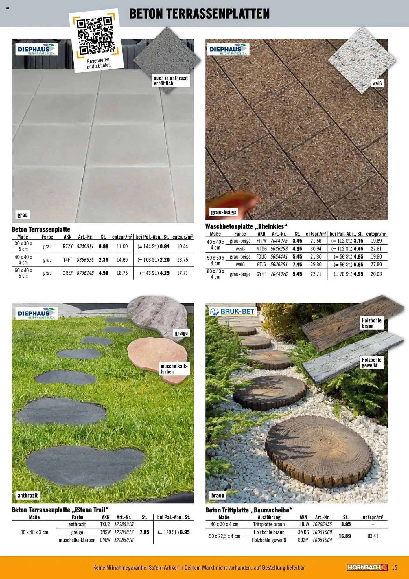 Hornbach Prospekt von 28. Februar bis 29. März 2025 - Prospekt seite 15