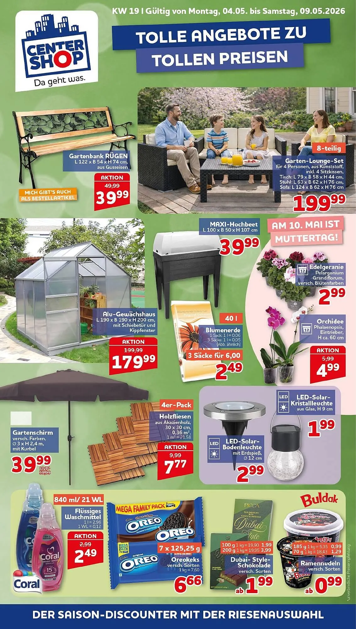 CENTERSHOP Prospekt von 4. Mai bis 9. Mai 2026 - Prospekt seite 1