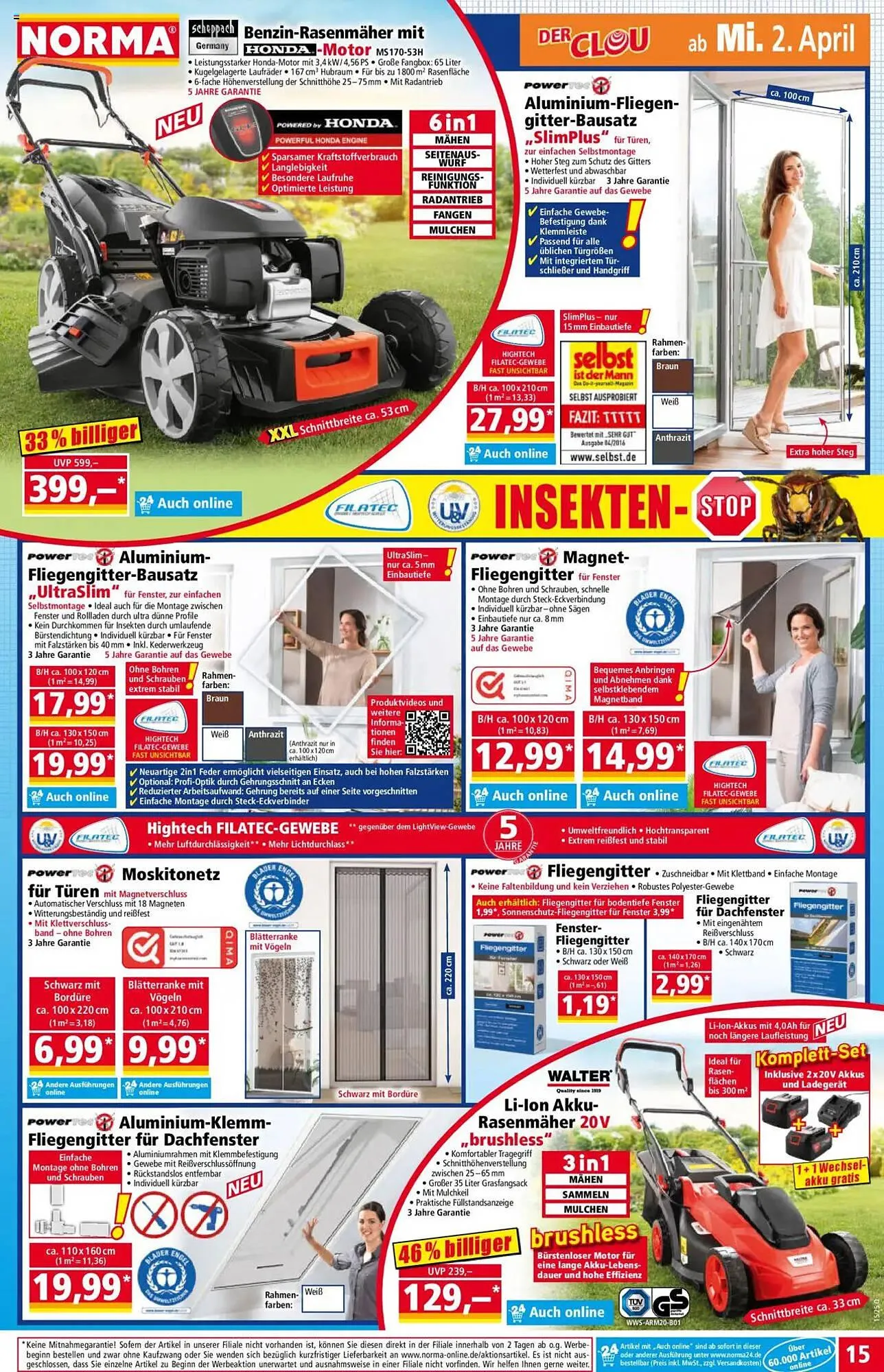 Norma Prospekt von 31. März bis 6. April 2025 - Prospekt seite 15