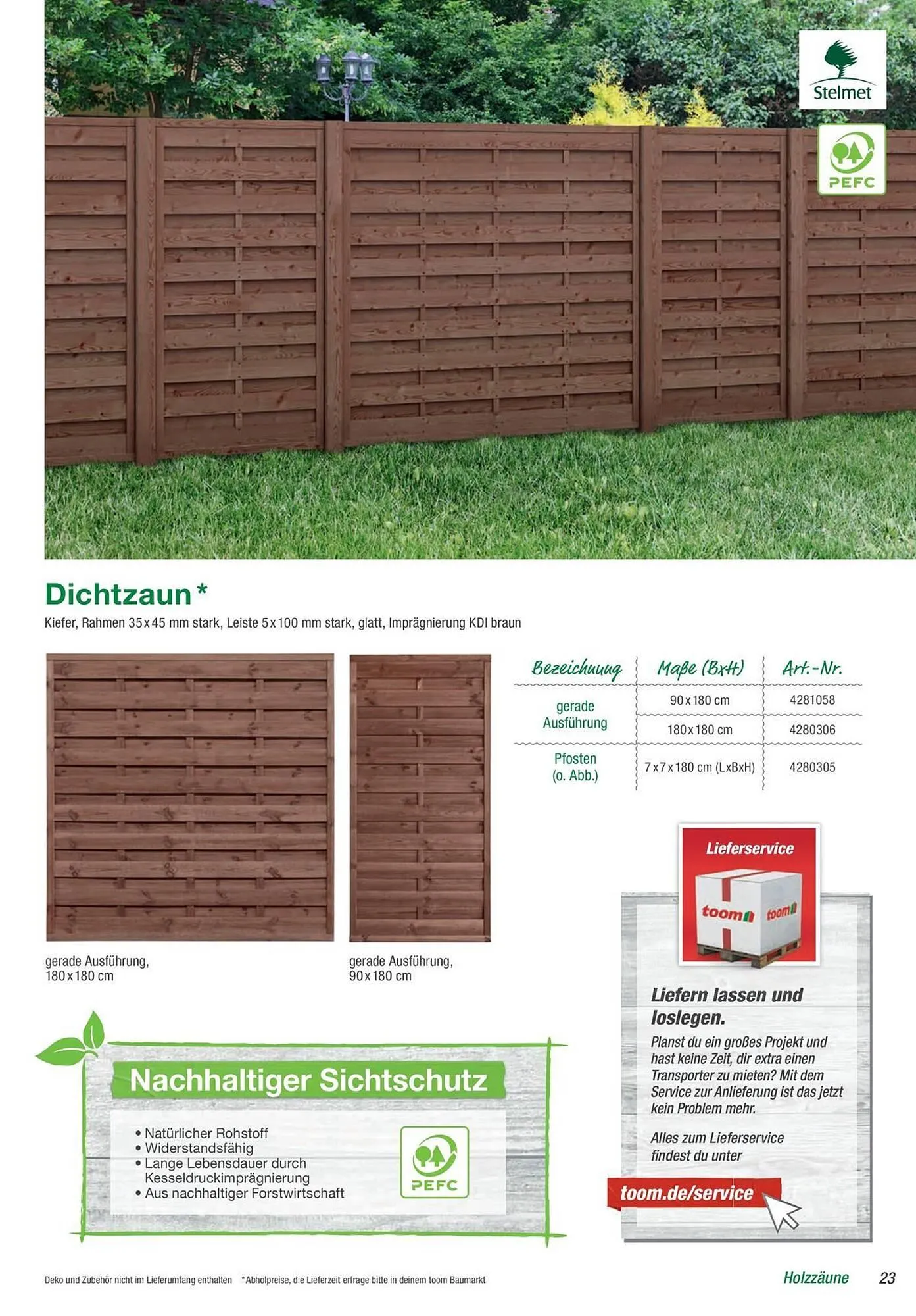 toom Baumarkt Prospekt von 27. Februar bis 31. Dezember 2025 - Prospekt seite 23