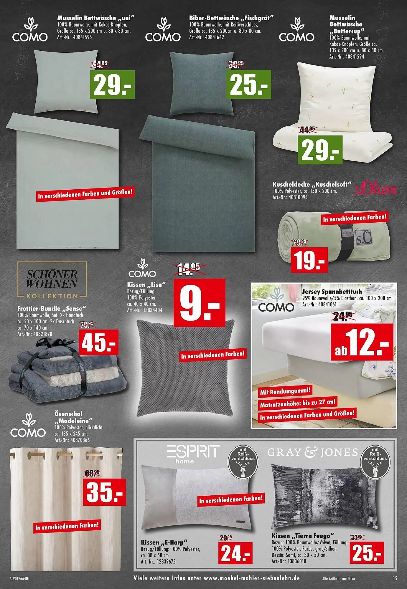 Möbel Mahler Katalog von 7. Januar bis 13. Januar 2026 - Prospekt seite 15