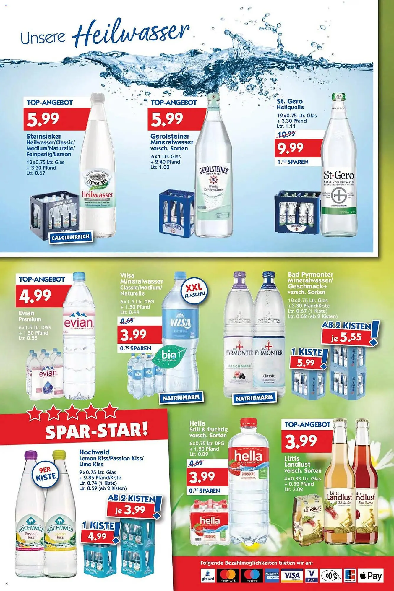 Hol'ab Getränkemarkt Prospekt von 23. März bis 28. März 2026 - Prospekt seite 4