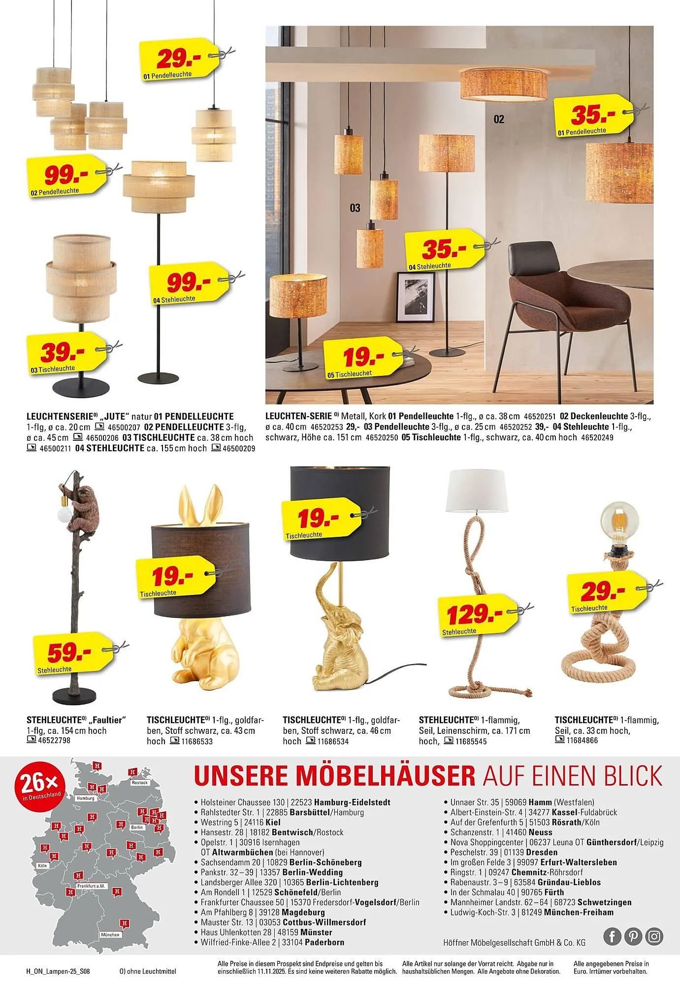 Höffner Prospekt von 29. Oktober bis 11. November 2025 - Prospekt seite 8