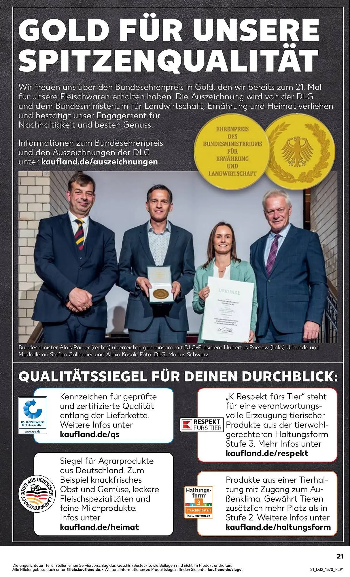 Kaufland Prospekt von 7. August bis 13. August 2025 - Prospekt seite 21