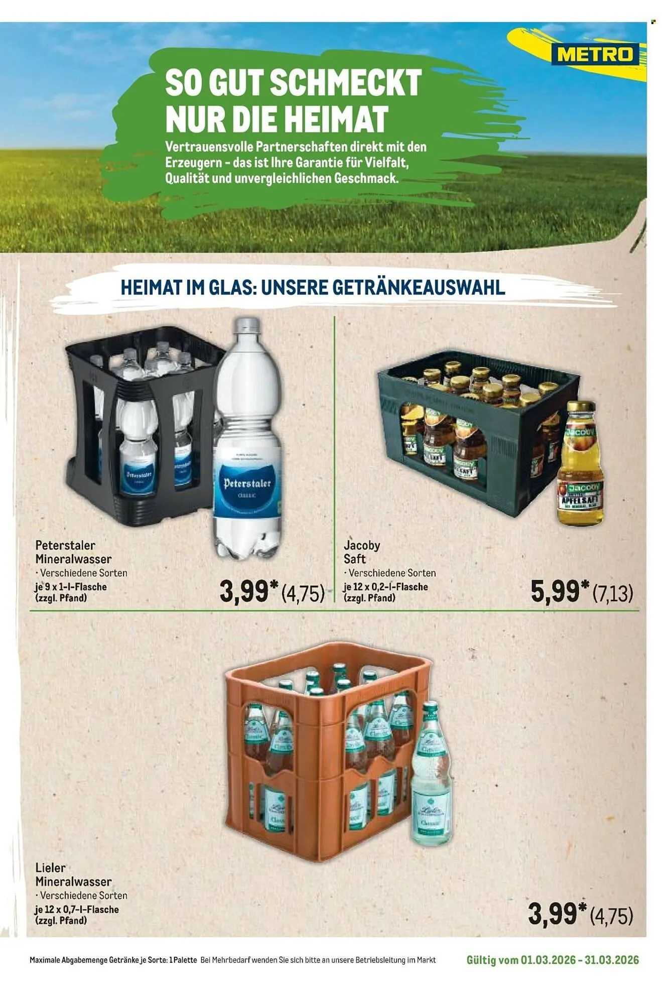 METRO Prospekt von 1. März bis 31. März 2026 - Prospekt seite 115