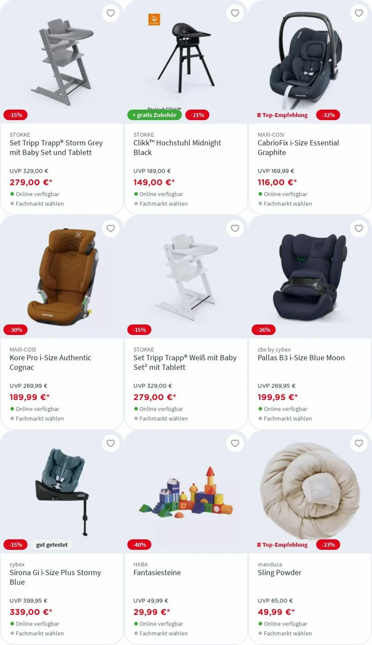 BabyOne Aktueller Prospekt von 7. April bis 13. April 2025 - Prospekt seite 34