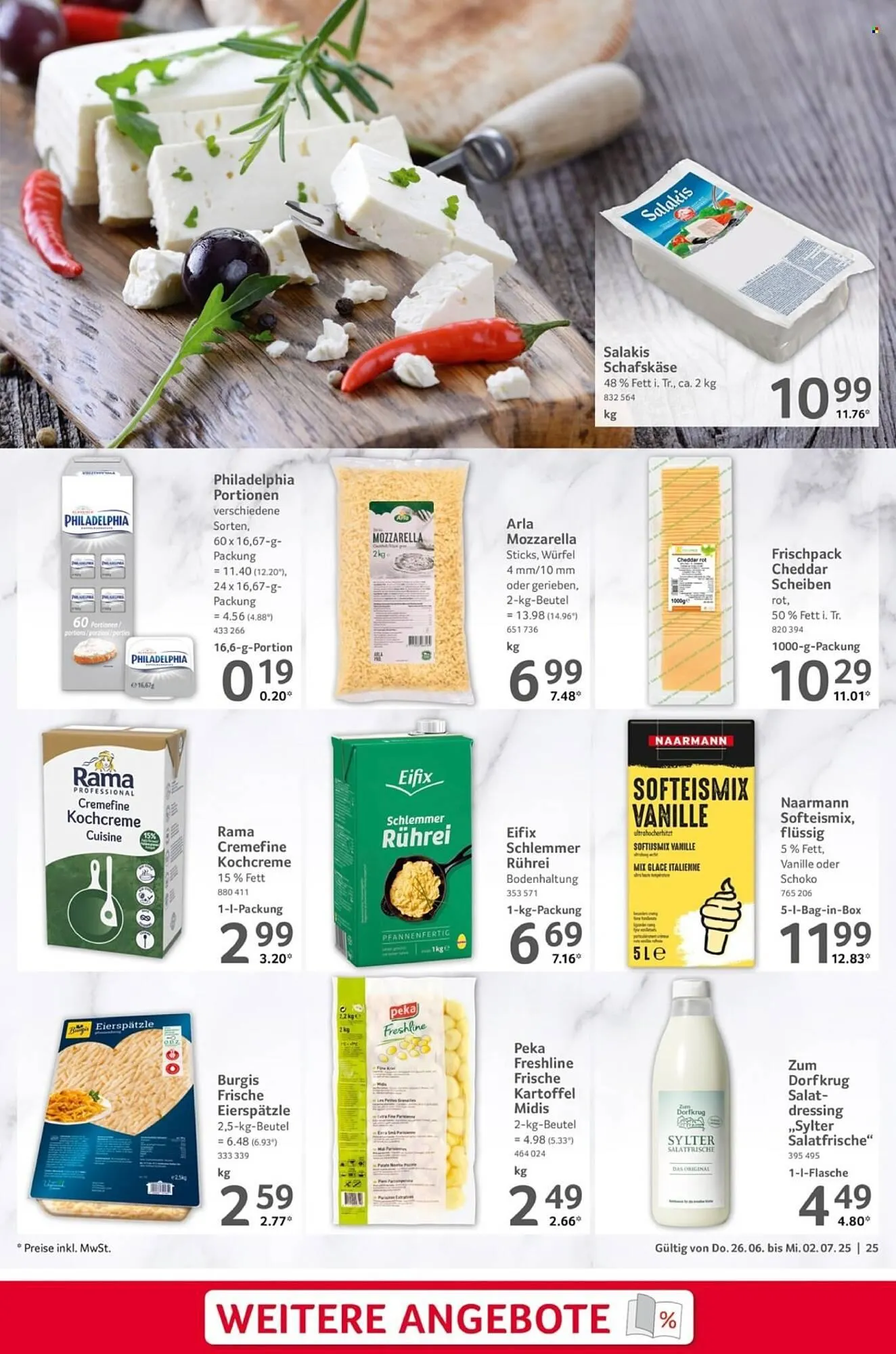 Selgros Prospekt von 26. Juni bis 2. Juli 2025 - Prospekt seite 25