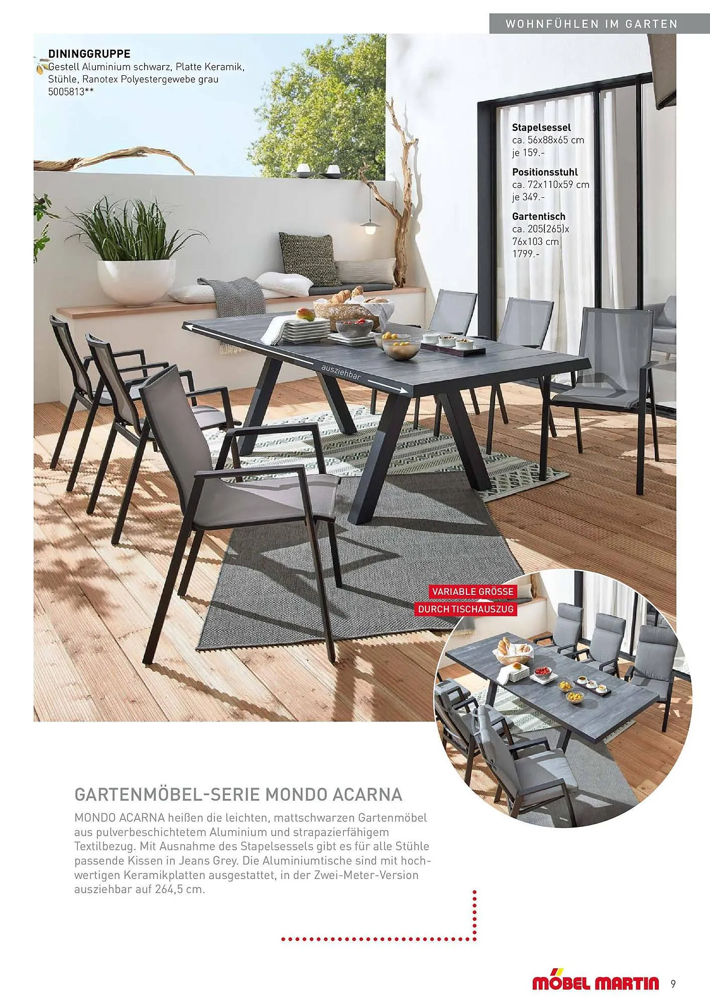 Möbel Martin Prospekt von 3. März bis 2. August 2025 - Prospekt seite 9