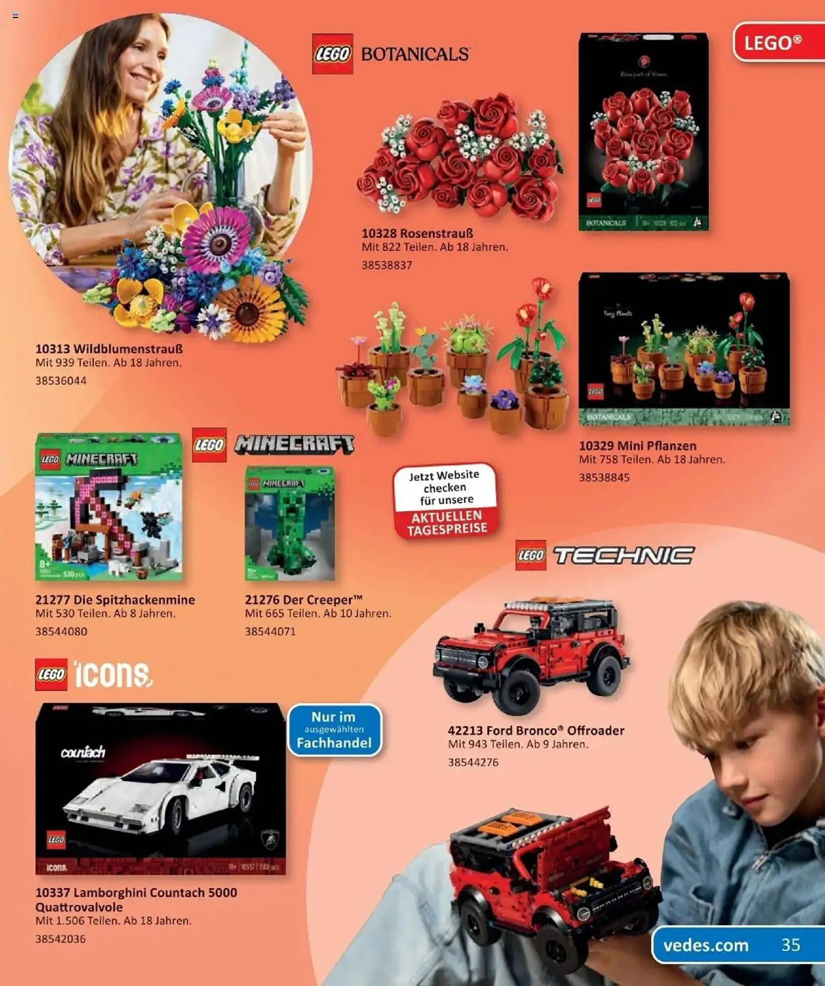 Vedes Prospekt von 18. September bis 24. Dezember 2025 - Prospekt seite 35