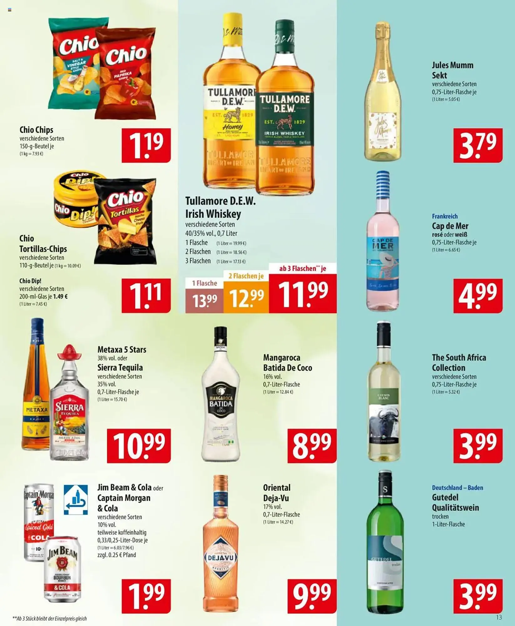 Famila Nord Ost Prospekt von 28. Juli bis 2. August 2025 - Prospekt seite 13