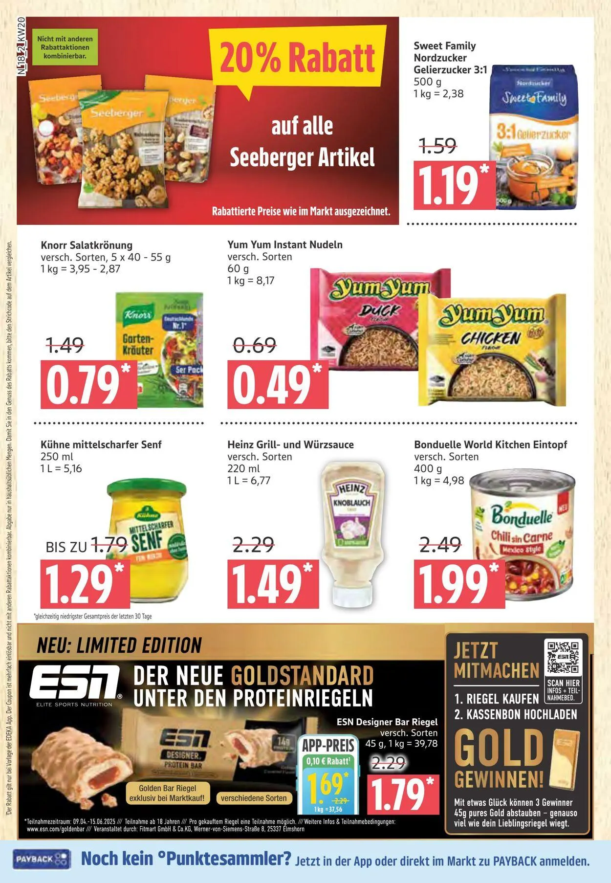 Marktkauf Aktueller Prospekt von 12. Mai bis 17. Mai 2025 - Prospekt seite 18