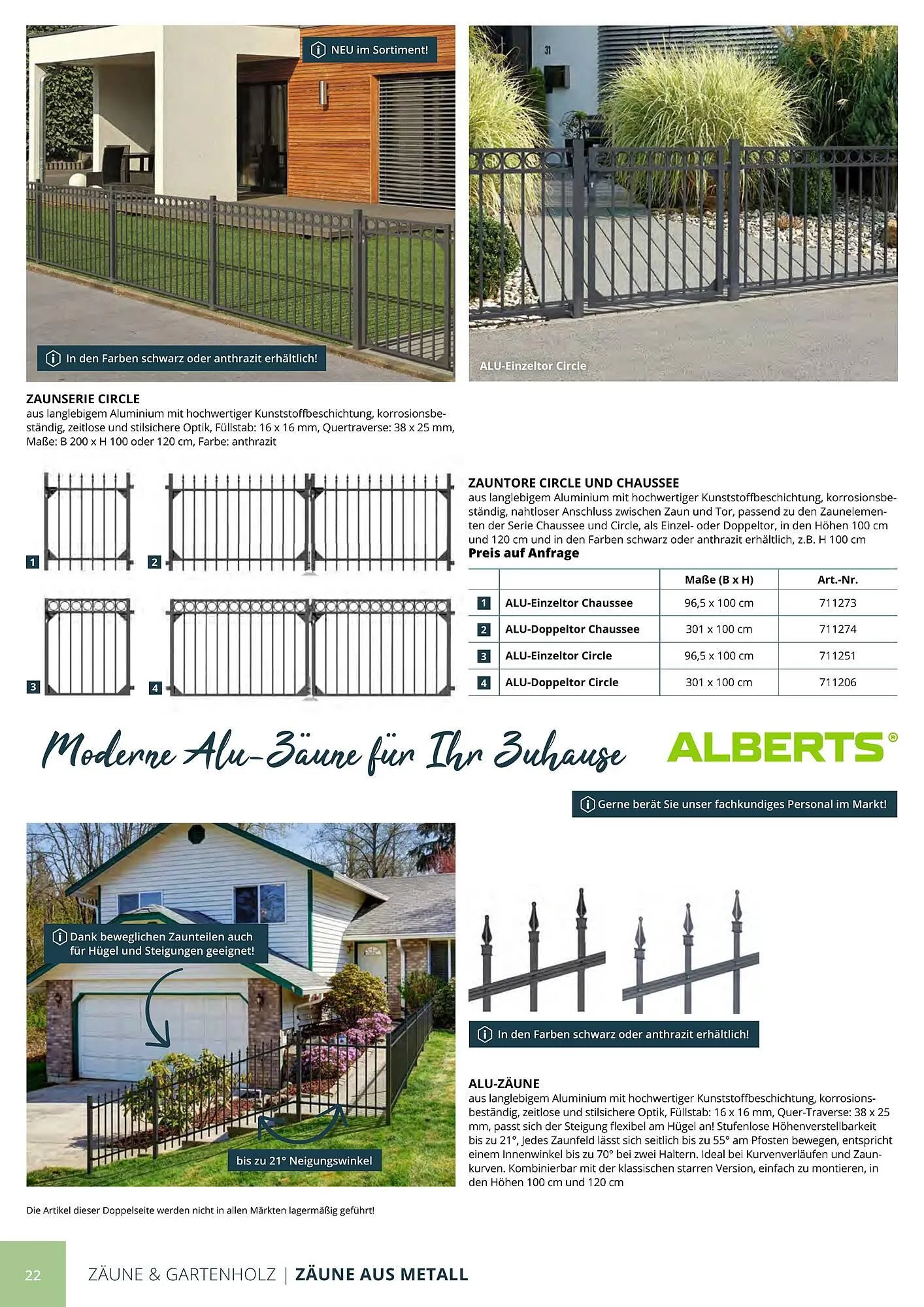 BBM Baumarkt Prospekt von 20. April bis 31. Dezember 2025 - Prospekt seite 22