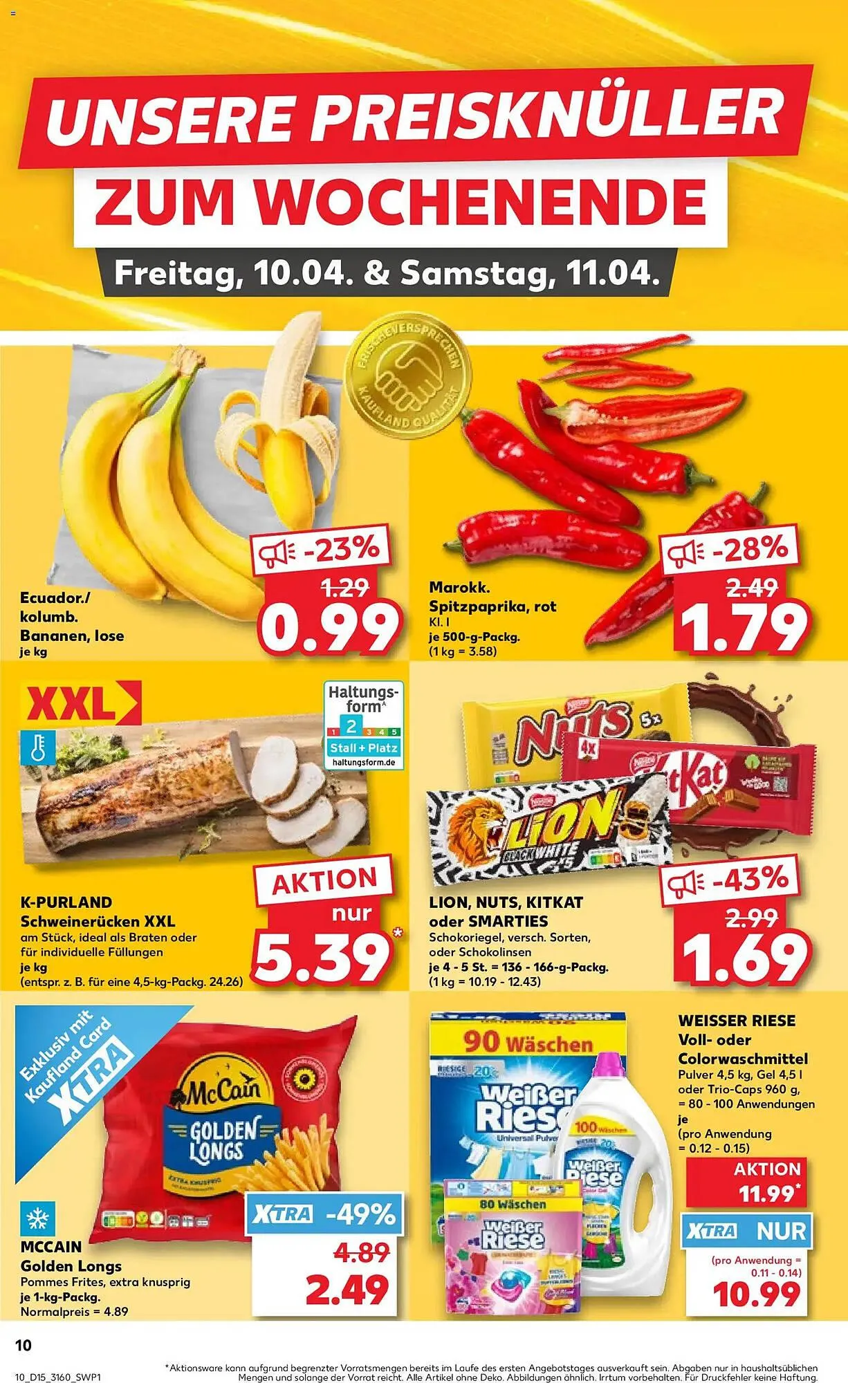 Kaufland Prospekt von 9. April bis 15. April 2026 - Prospekt seite 10