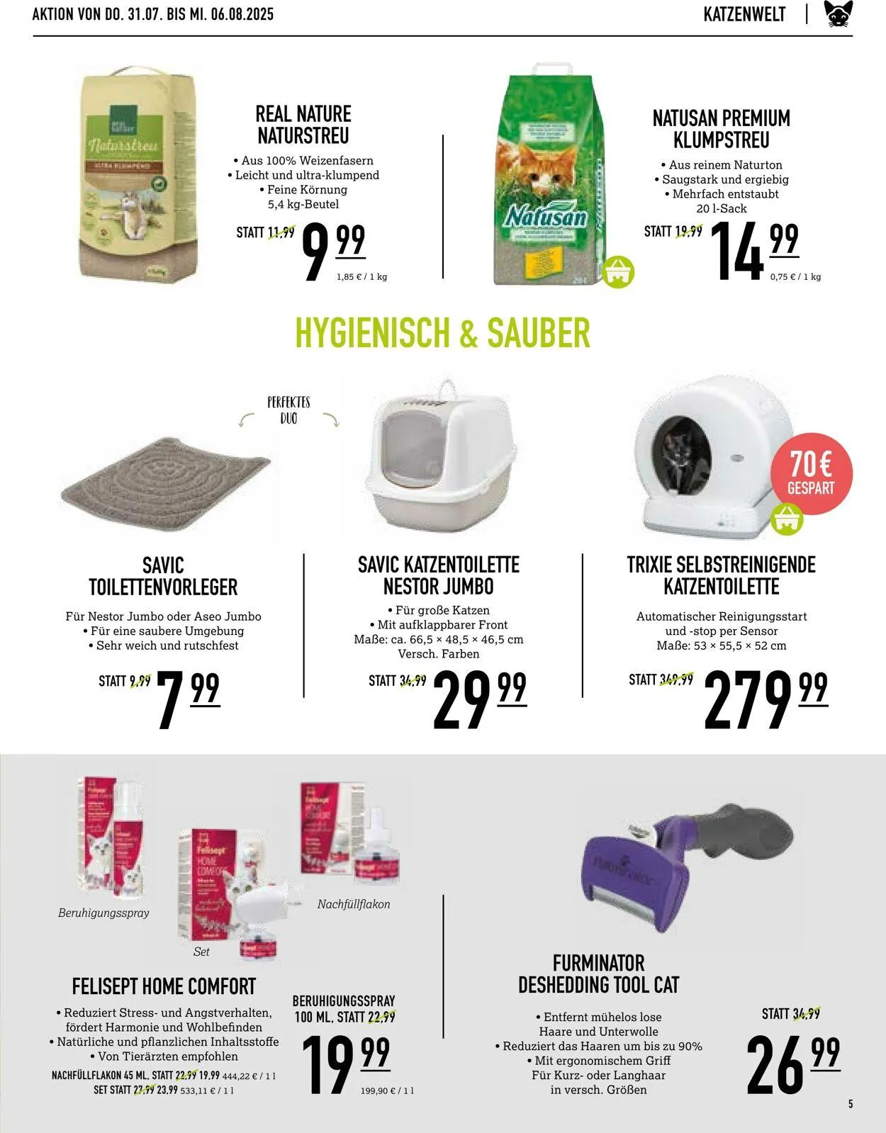 Kölle Zoo Aktueller Prospekt von 30. Juli bis 13. August 2025 - Prospekt seite 5