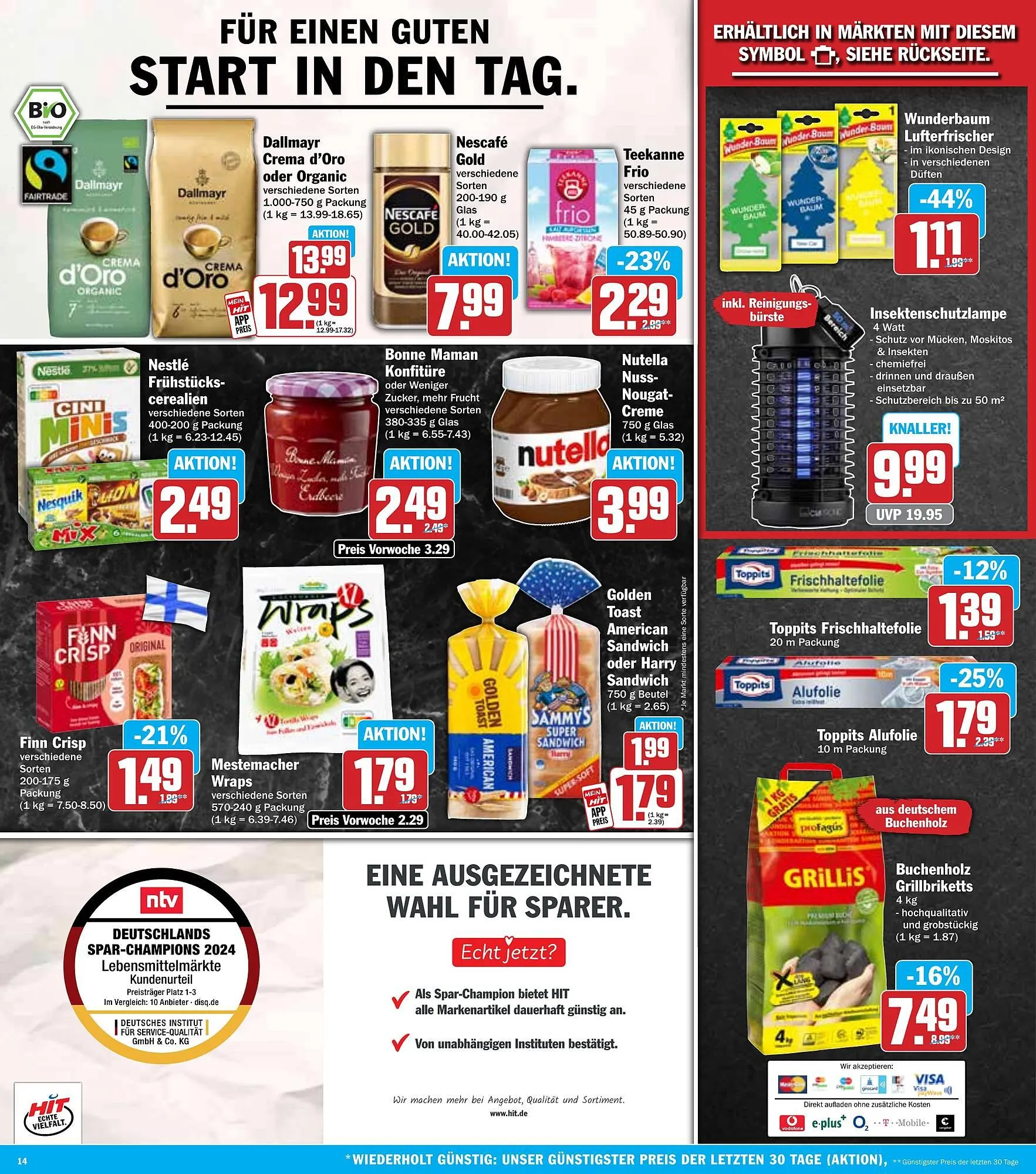 Hit Prospekt von 7. Juli bis 12. Juli 2025 - Prospekt seite 14