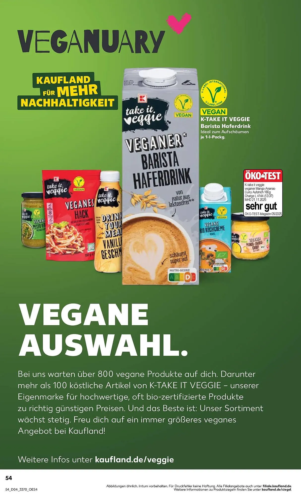 Kaufland Prospekt von 21. Januar bis 28. Januar 2026 - Prospekt seite 54