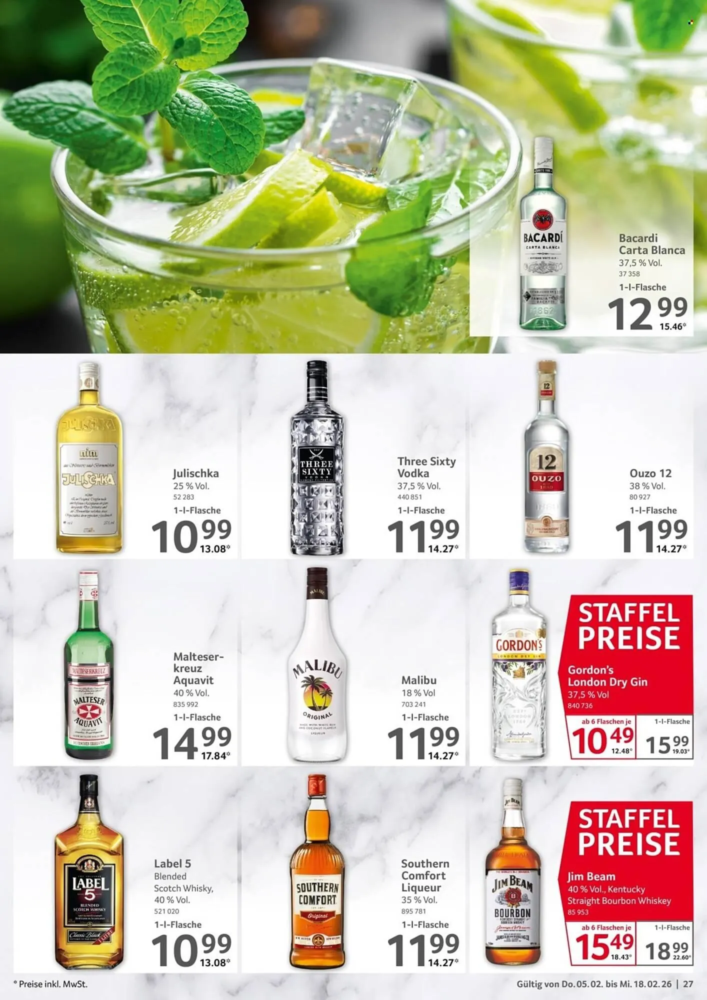 Selgros Prospekt von 5. Februar bis 18. Februar 2026 - Prospekt seite 27