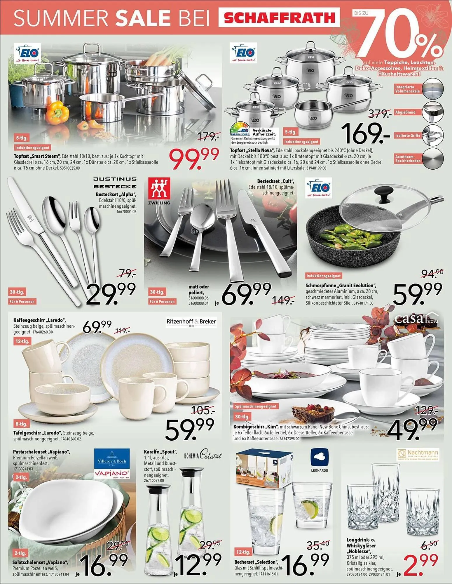 Schaffrath Prospekt von 11. Juli bis 17. Juli 2025 - Prospekt seite 10