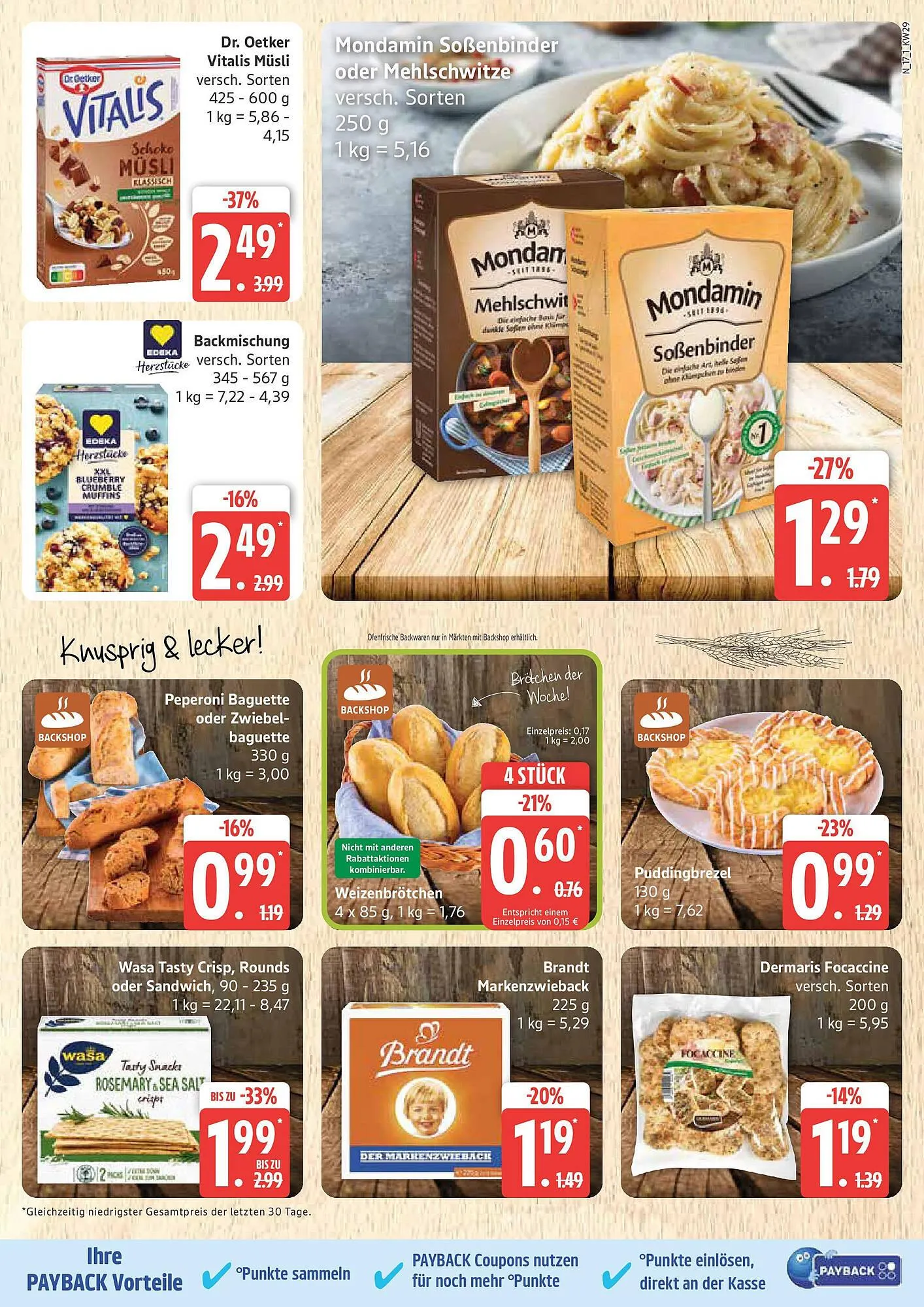 Marktkauf Prospekt von 13. Juli bis 19. Juli 2025 - Prospekt seite 17