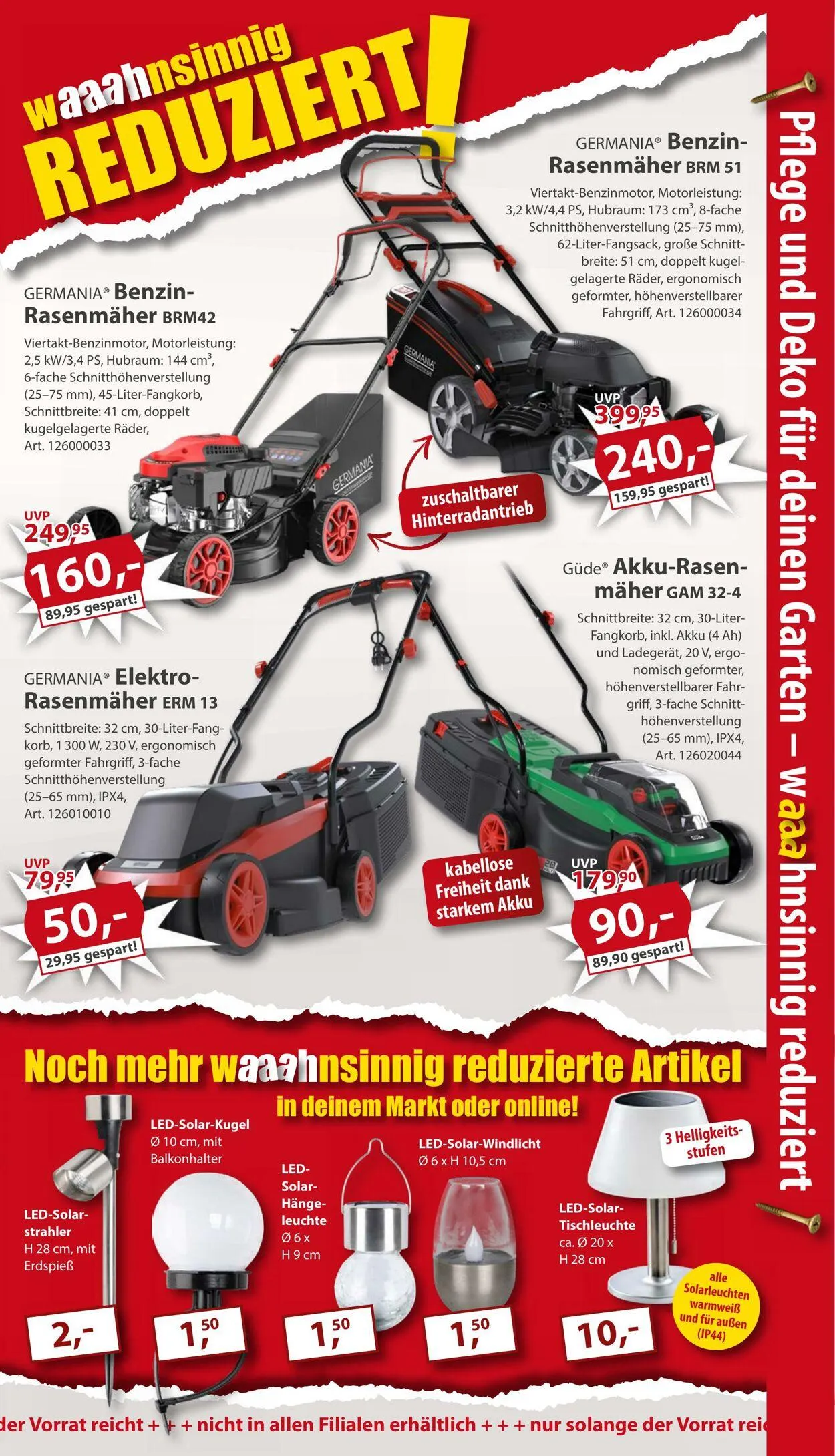 Sonderpreis Baumarkt Aktueller Prospekt von 19. Juli bis 2. August 2025 - Prospekt seite 9