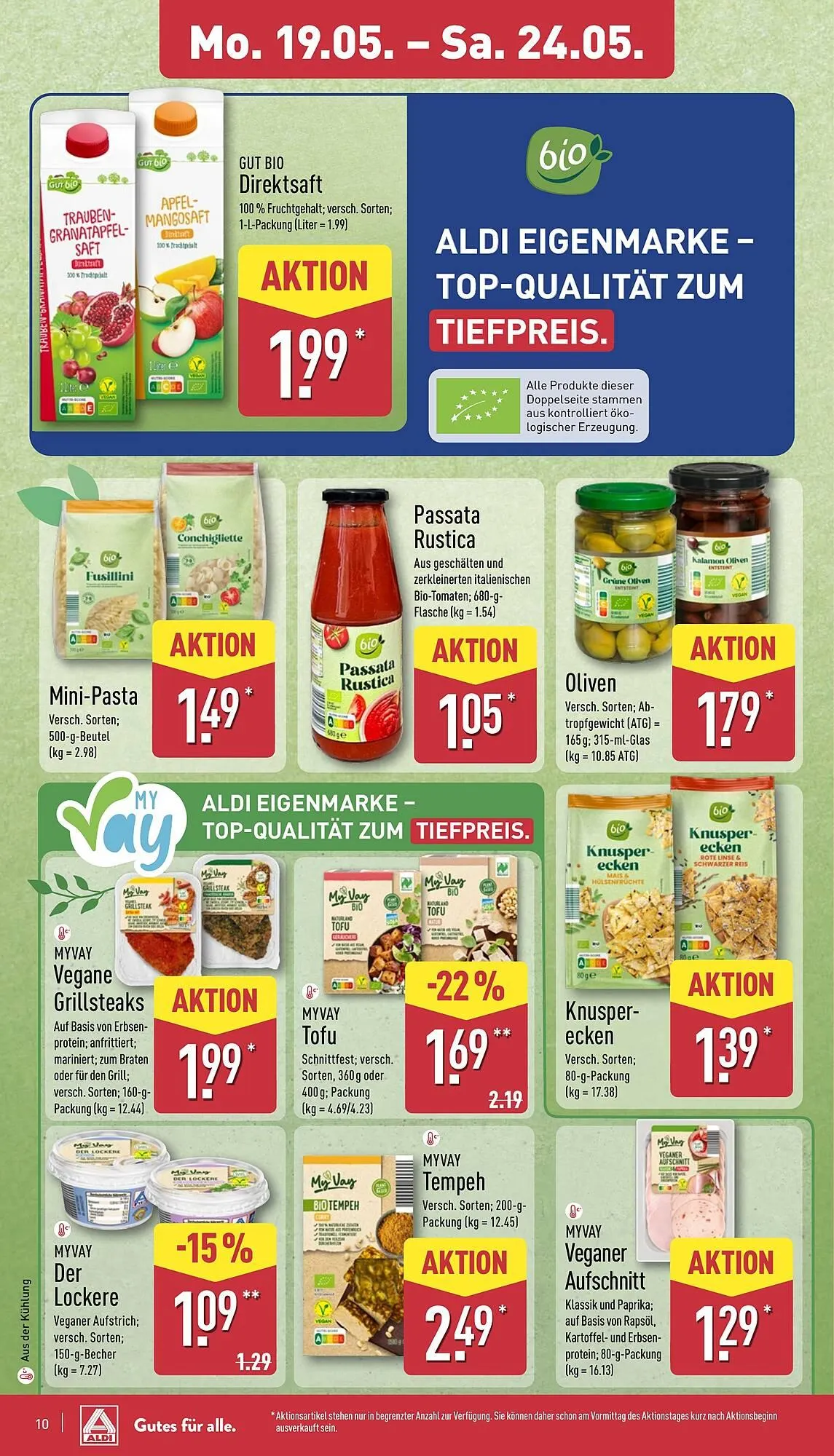 Aldi Nord Prospekt von 19. Mai bis 25. Mai 2025 - Prospekt seite 14