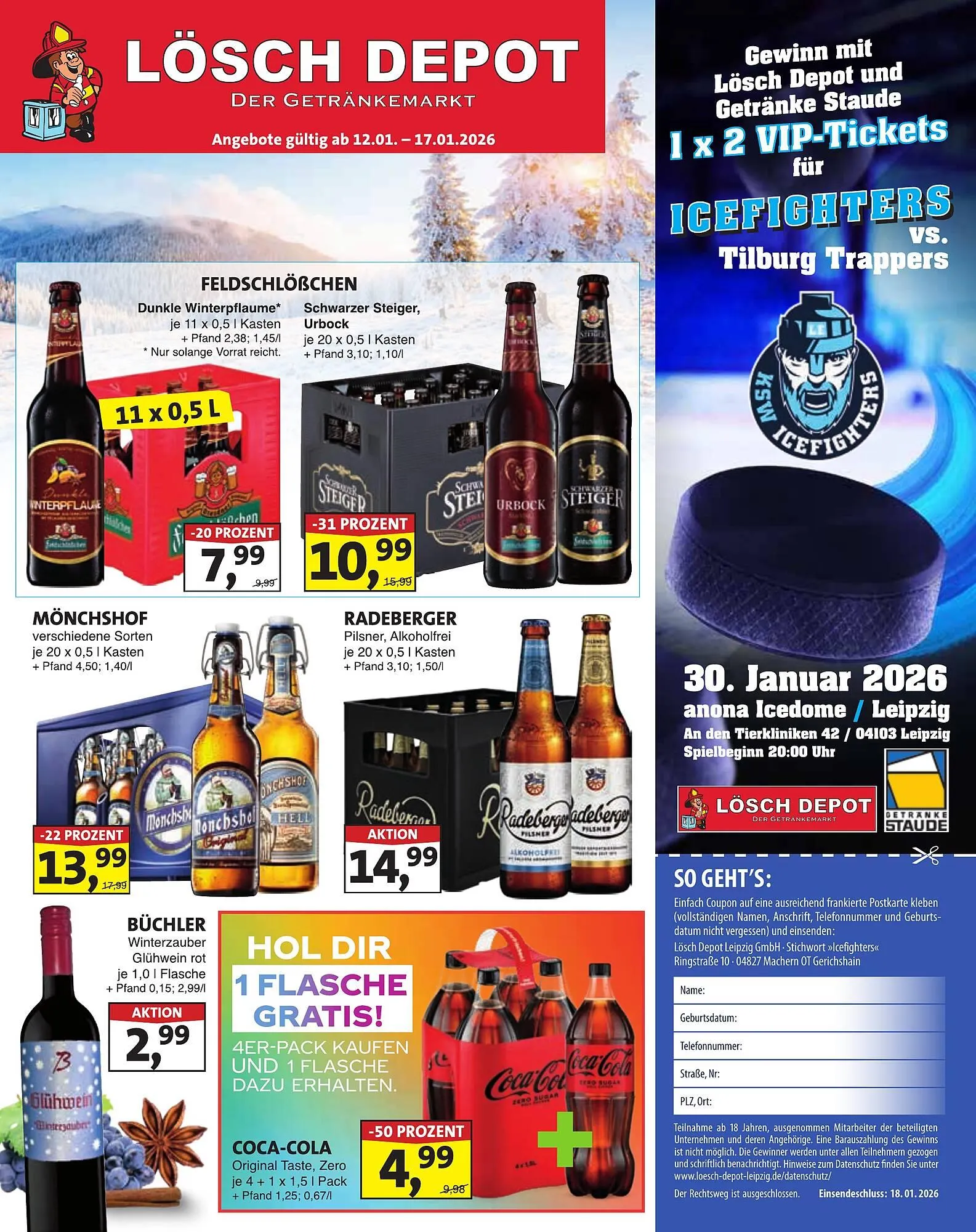 Lösch Depot Prospekt von 12. Januar bis 17. Januar 2026 - Prospekt seite 1