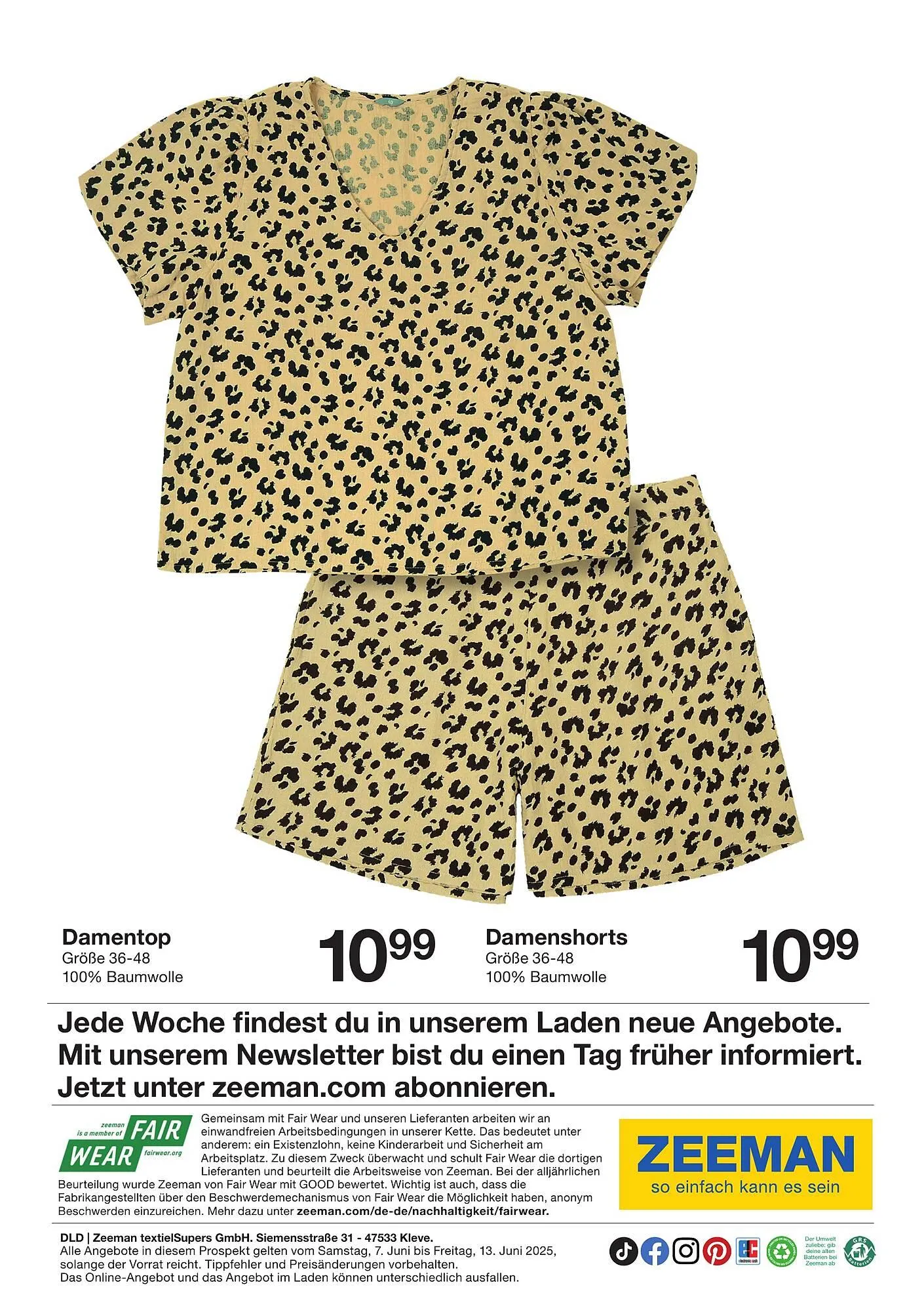 Zeeman Prospekt von 7. Juni bis 13. Juni 2025 - Prospekt seite 15