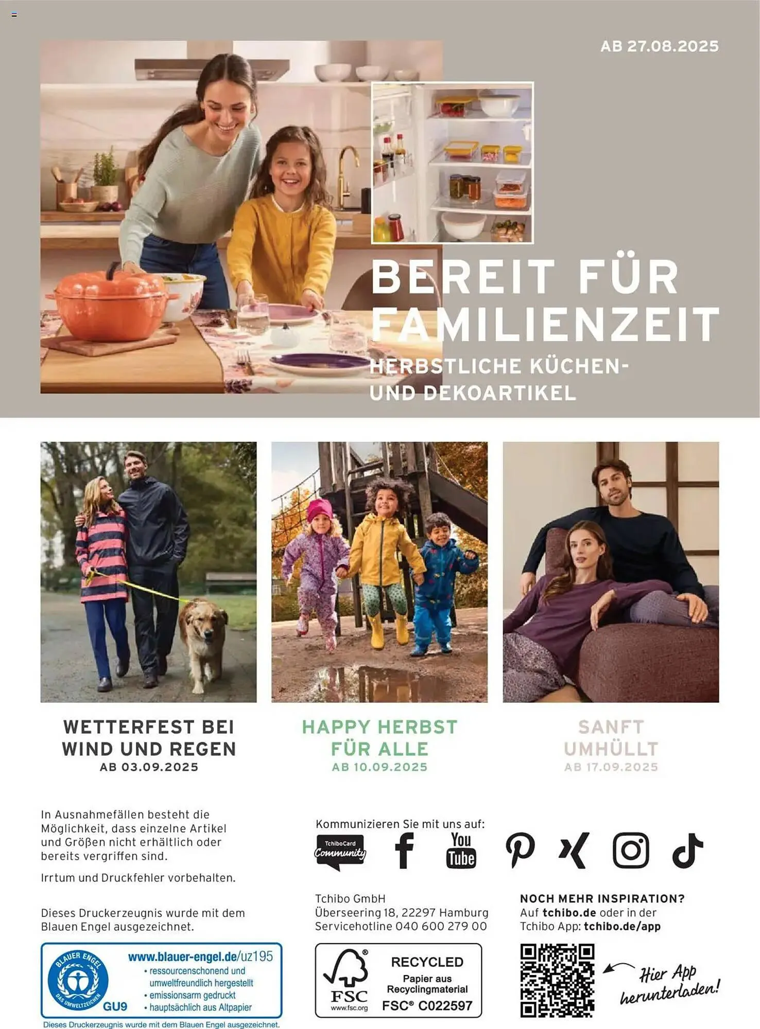 Tchibo Prospekt von 20. August bis 9. September 2025 - Prospekt seite 31