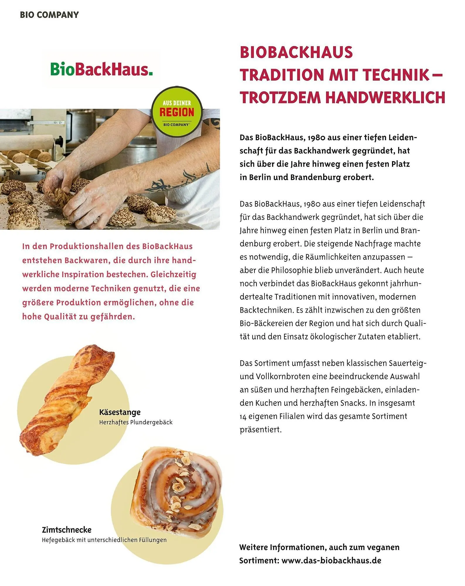 Biocompany Prospekt von 1. April bis 31. Mai 2025 - Prospekt seite 10