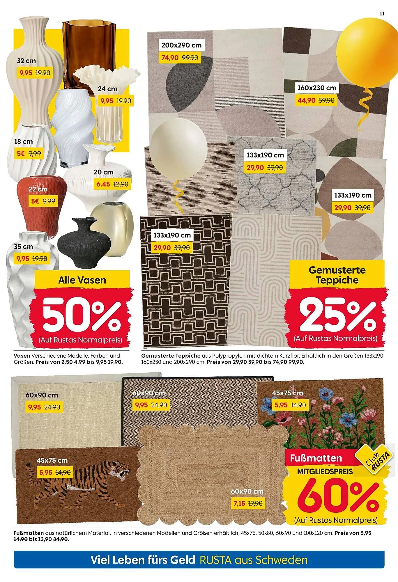 Rusta Prospekt von 11. April bis 17. April 2026 - Prospekt seite 11