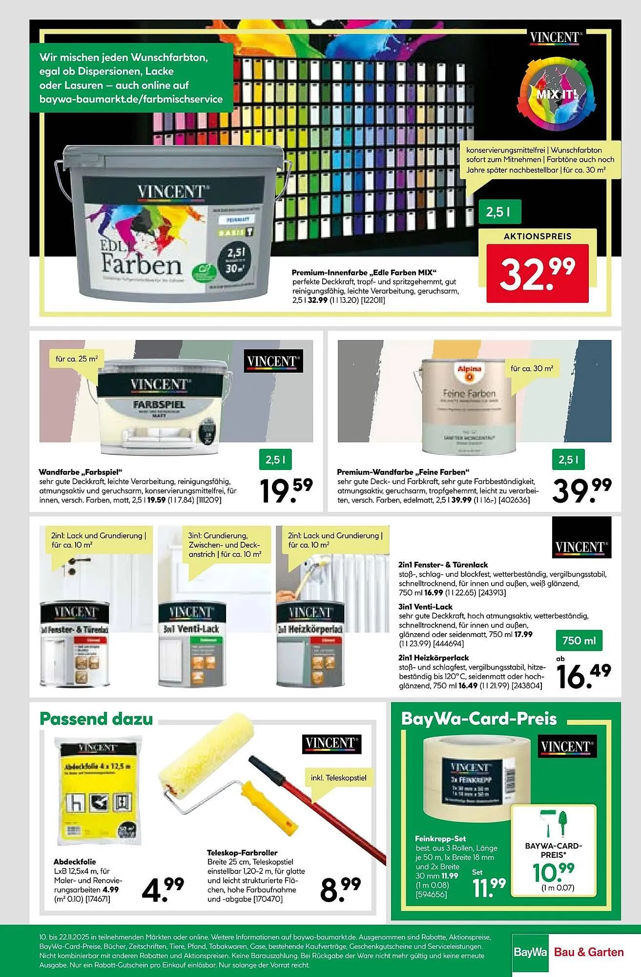 BayWa Prospekt von 27. Oktober bis 2. November 2025 - Prospekt seite 3