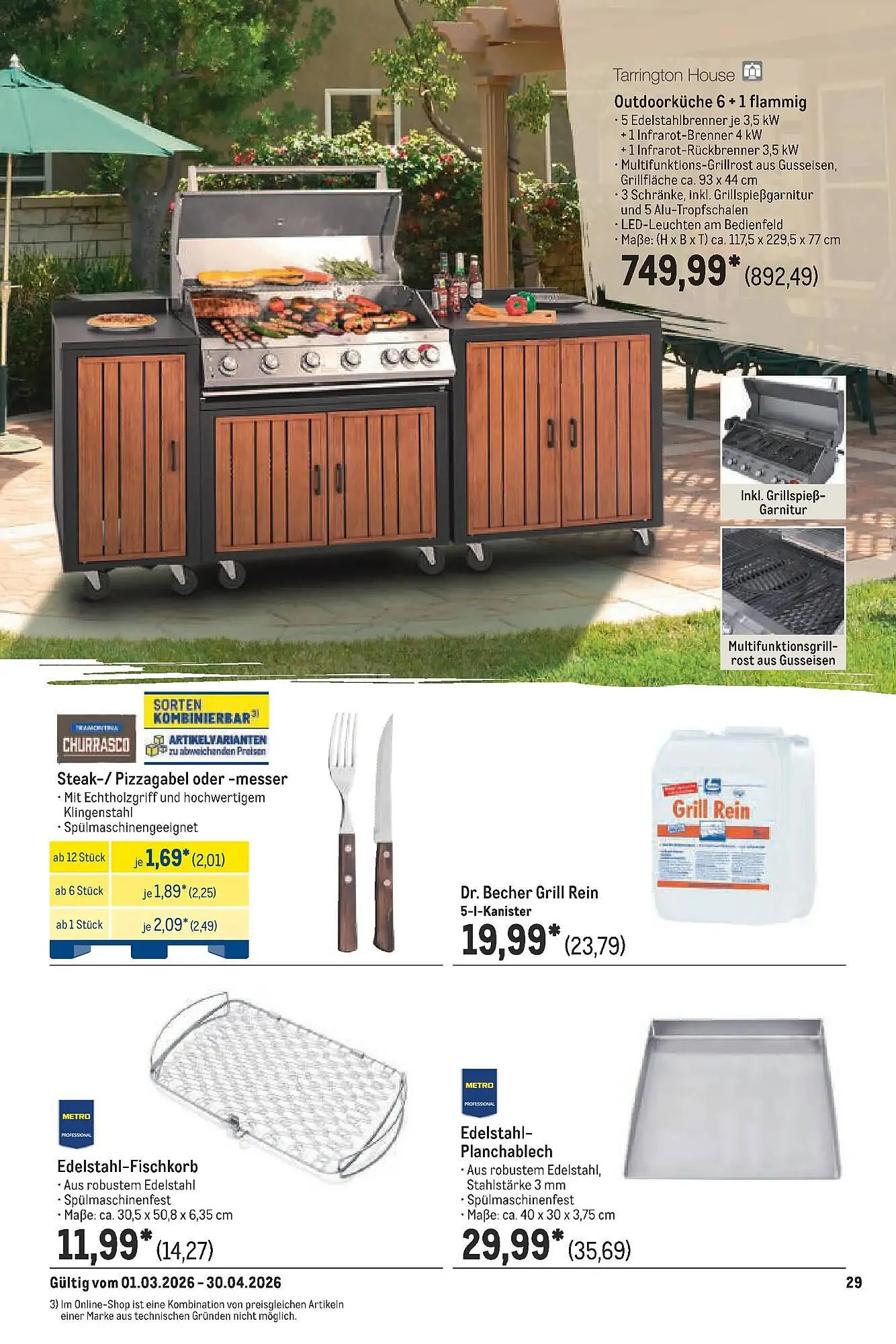 METRO Prospekt von 22. März bis 28. März 2026 - Prospekt seite 29