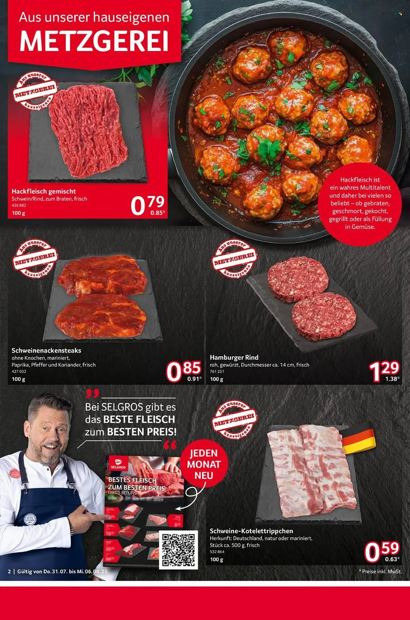 Selgros Prospekt von 31. Juli bis 6. August 2025 - Prospekt seite 2