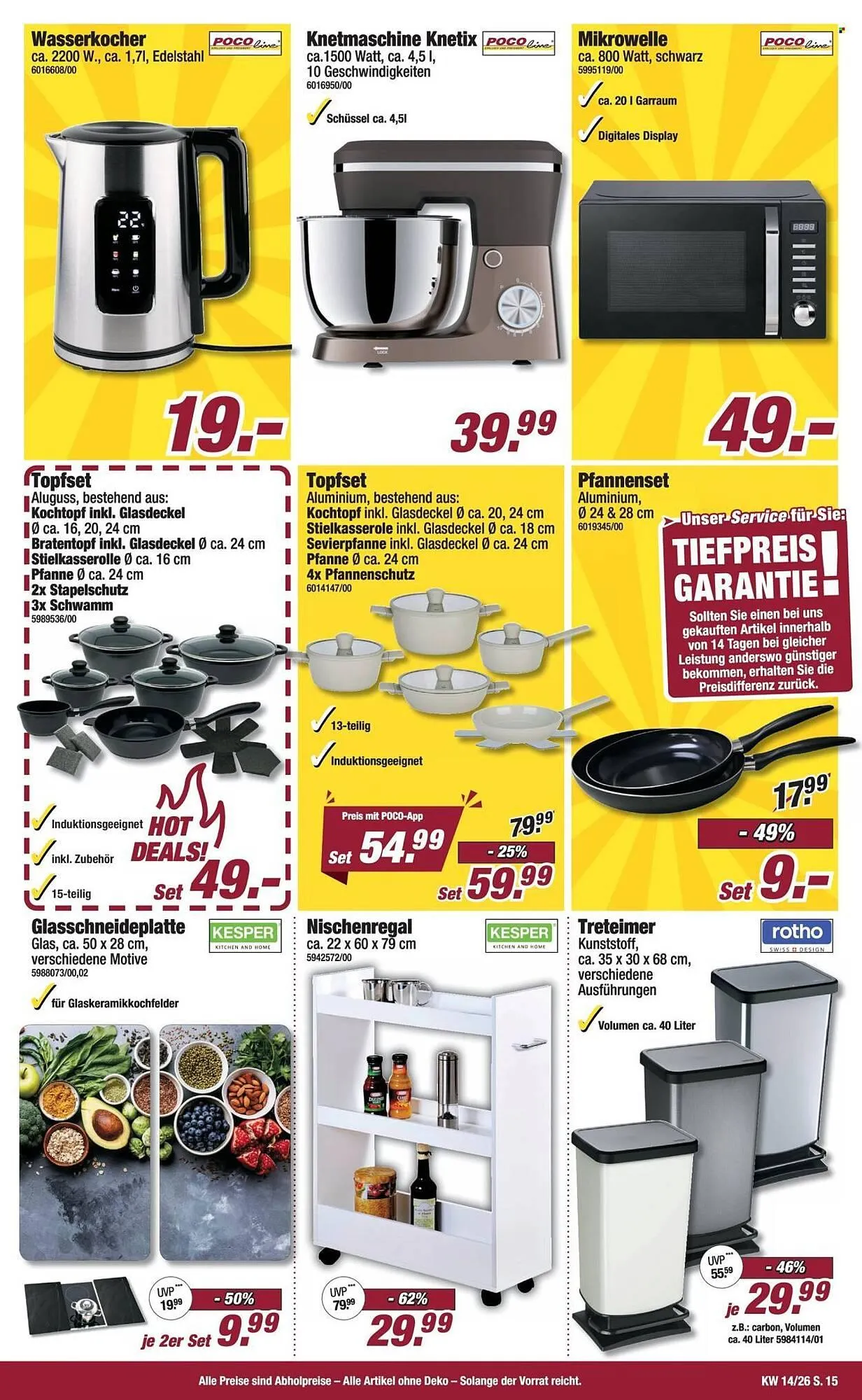 Poco Prospekt von 29. März bis 5. April 2026 - Prospekt seite 15