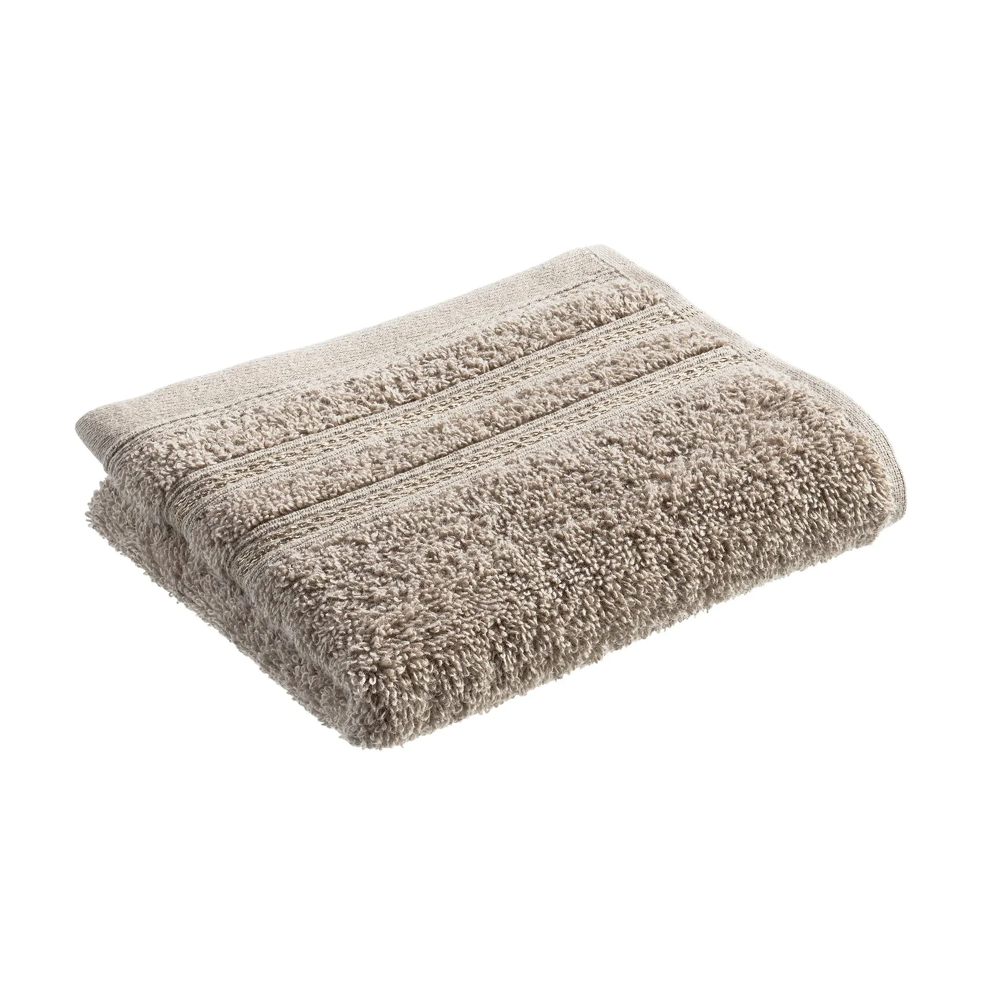 Casea Gästehandtuch Casea Alicante Taupe 30x50cm