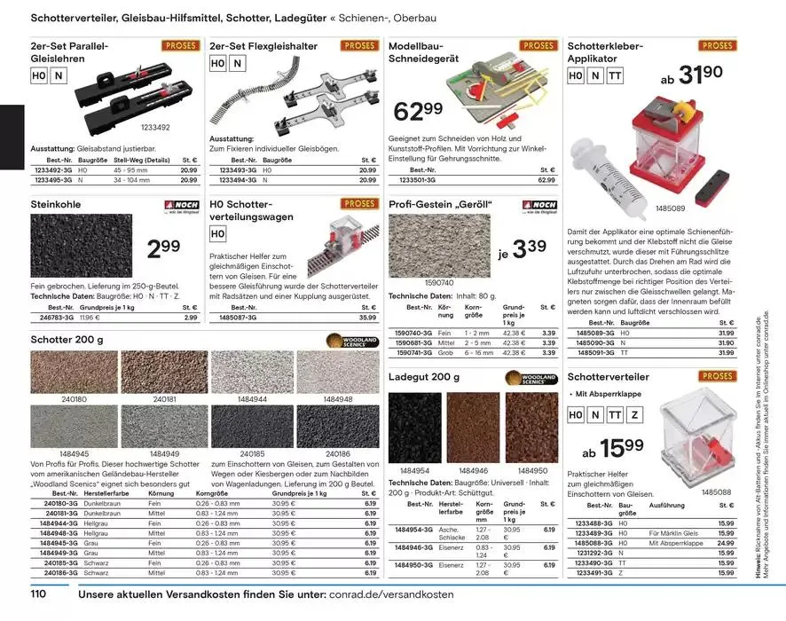 Modellbahn Katalog von 29. Oktober bis 31. Dezember 2025 - Prospekt seite 112