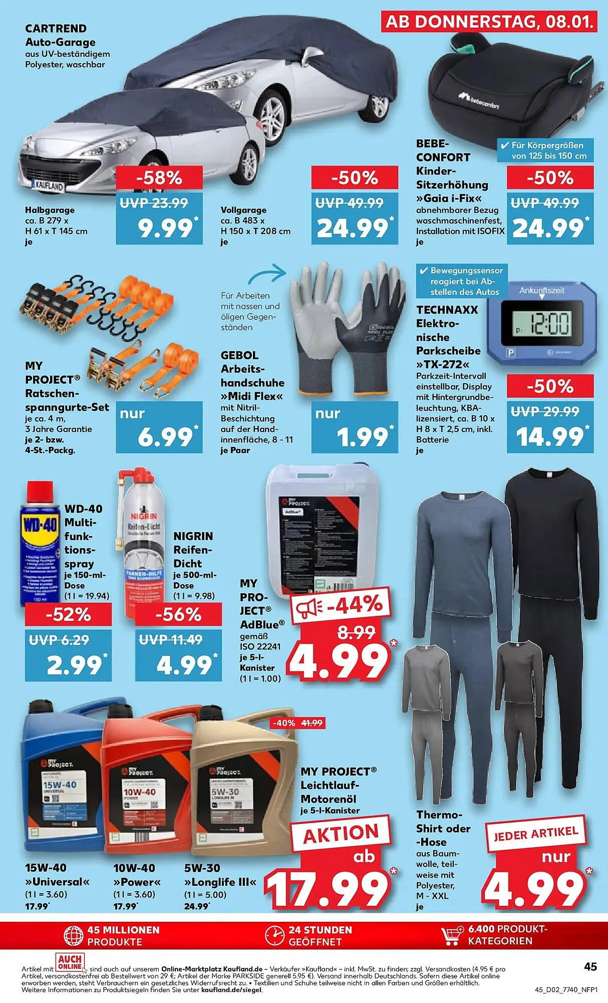 Kaufland Prospekt von 11. Januar bis 14. Januar 2026 - Prospekt seite 45