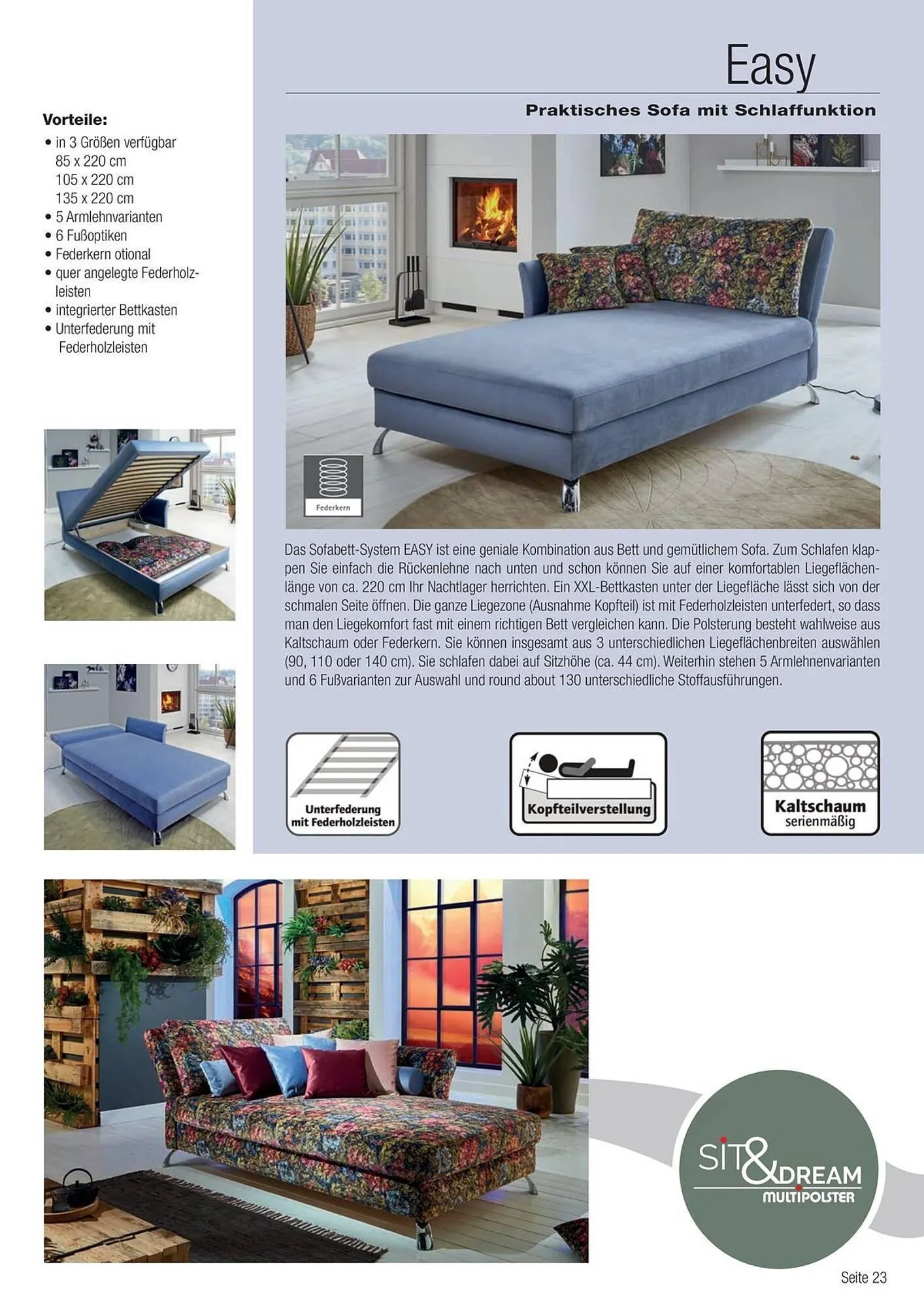 Multipolster Prospekt von 25. Juni bis 28. Juli 2025 - Prospekt seite 23