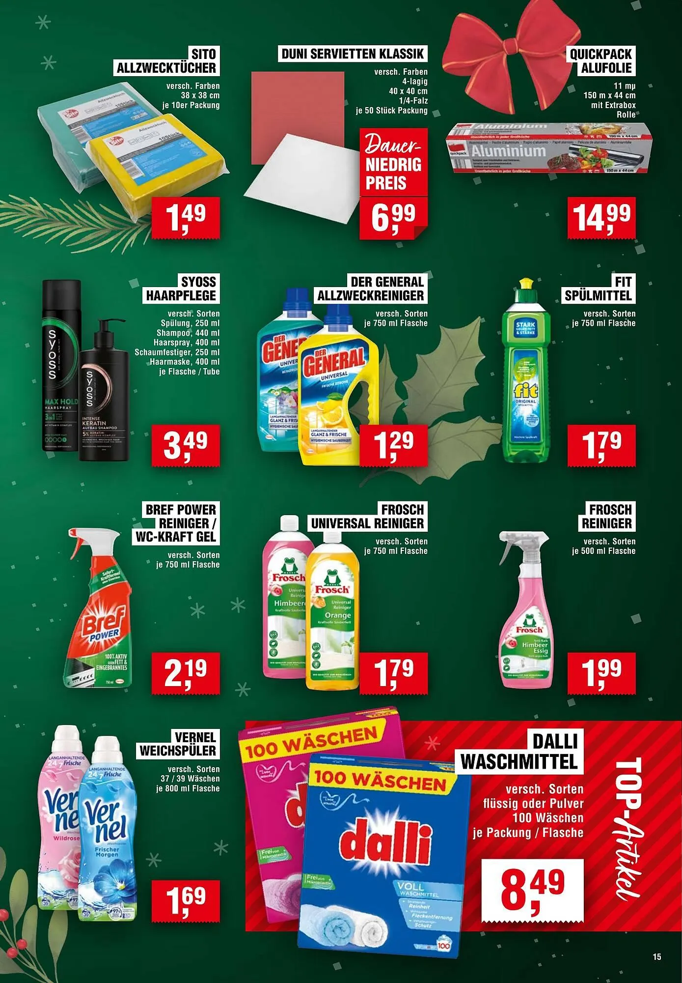 Handelshof Prospekt von 18. Dezember bis 24. Dezember 2025 - Prospekt seite 15