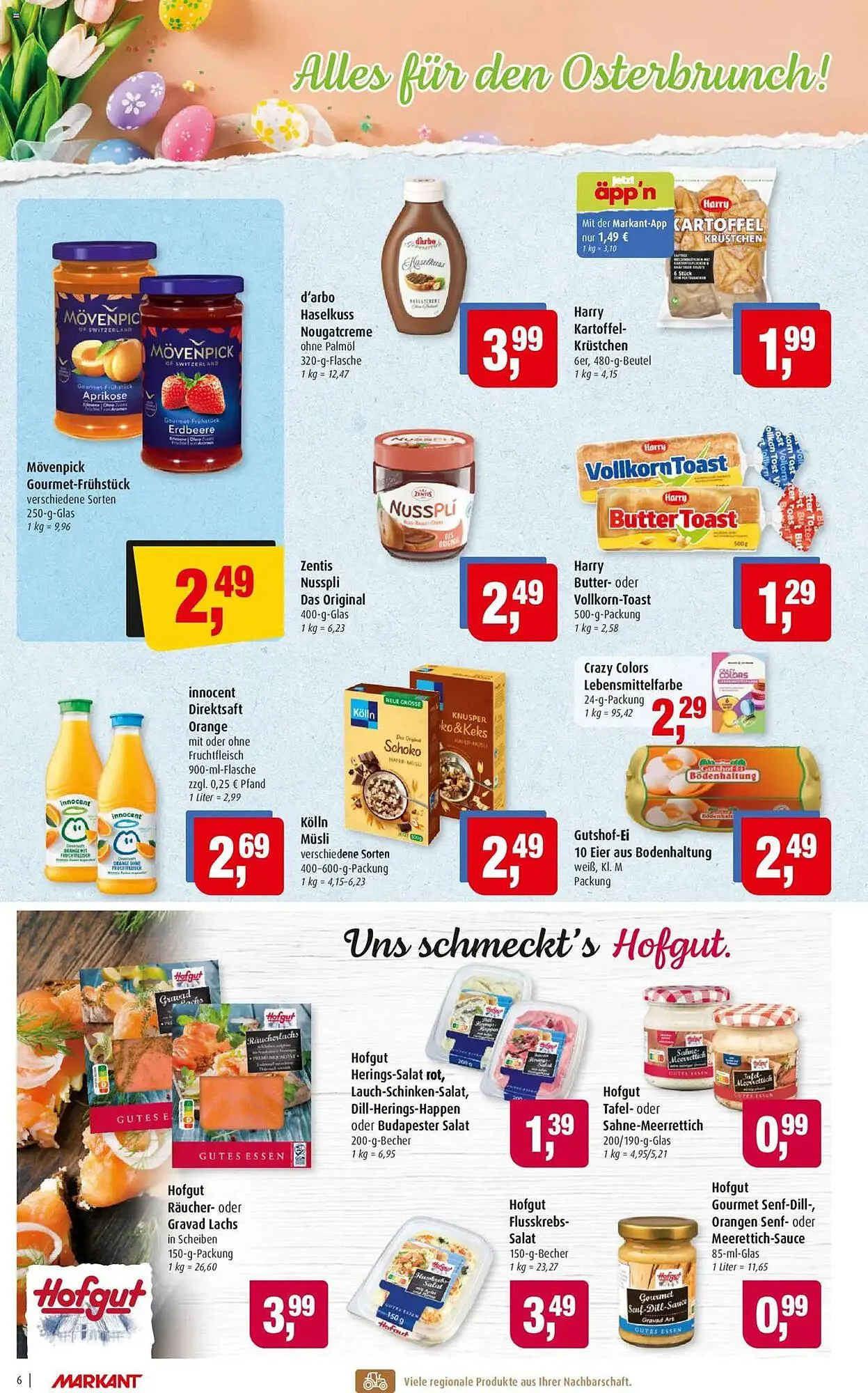 Markant Prospekt von 14. April bis 19. April 2025 - Prospekt seite 6