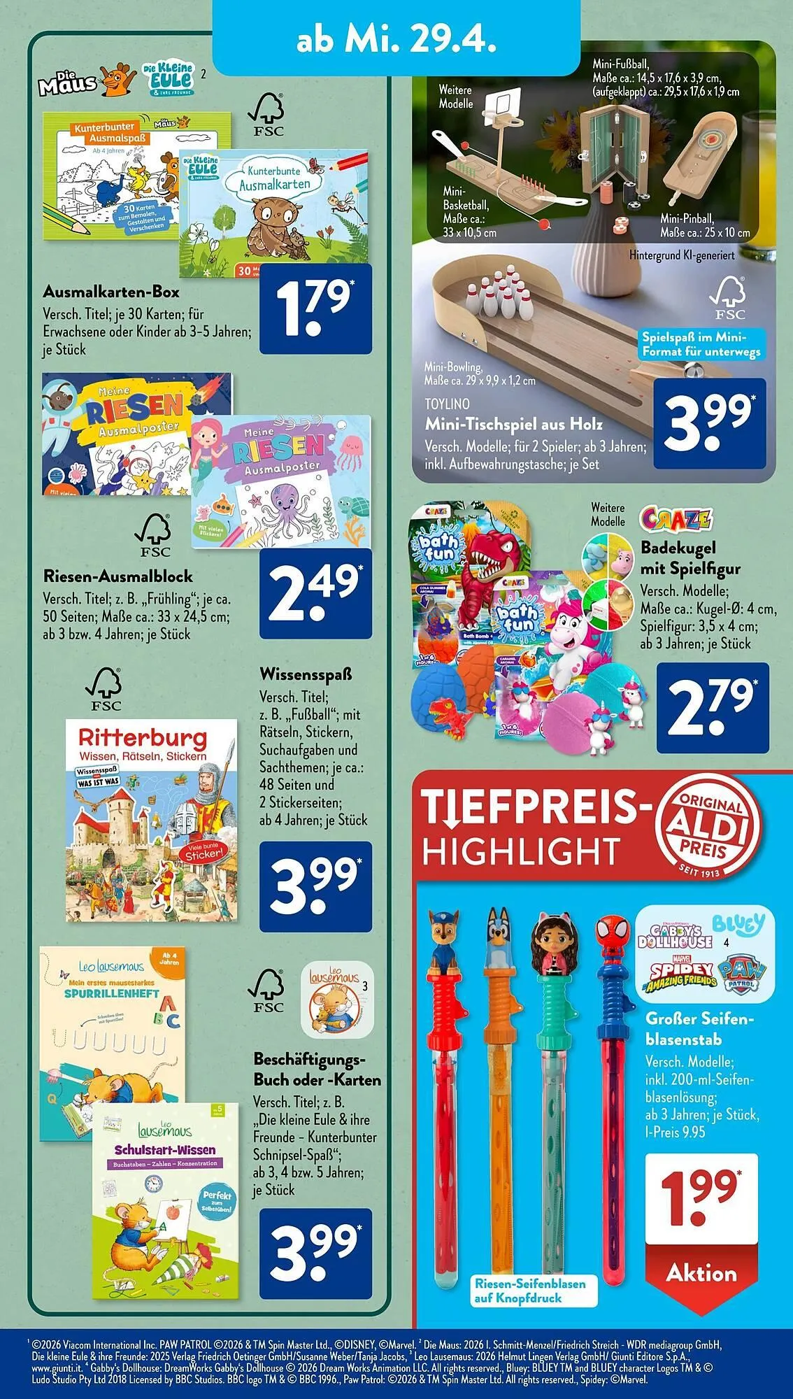 Aldi Süd Prospekt von 27. April bis 3. Mai 2026 - Prospekt seite 7