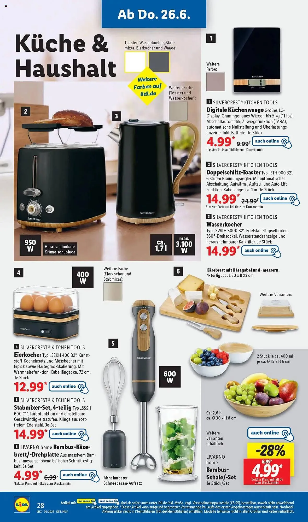 Lidl Prospekt von 23. Juni bis 28. Juni 2025 - Prospekt seite 36