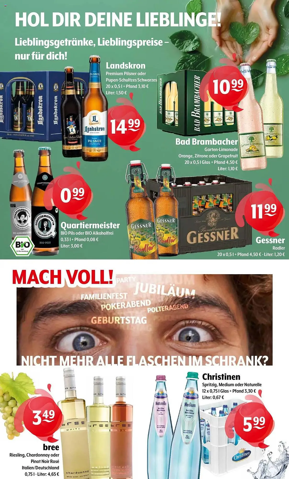 Getränke Hoffmann Prospekt von 7. Juli bis 12. Juli 2025 - Prospekt seite 9