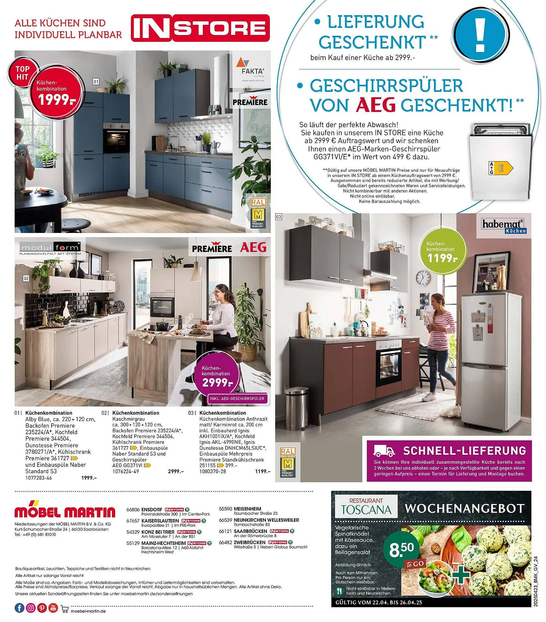 Möbel Martin Prospekt von 22. April bis 13. Mai 2025 - Prospekt seite 24