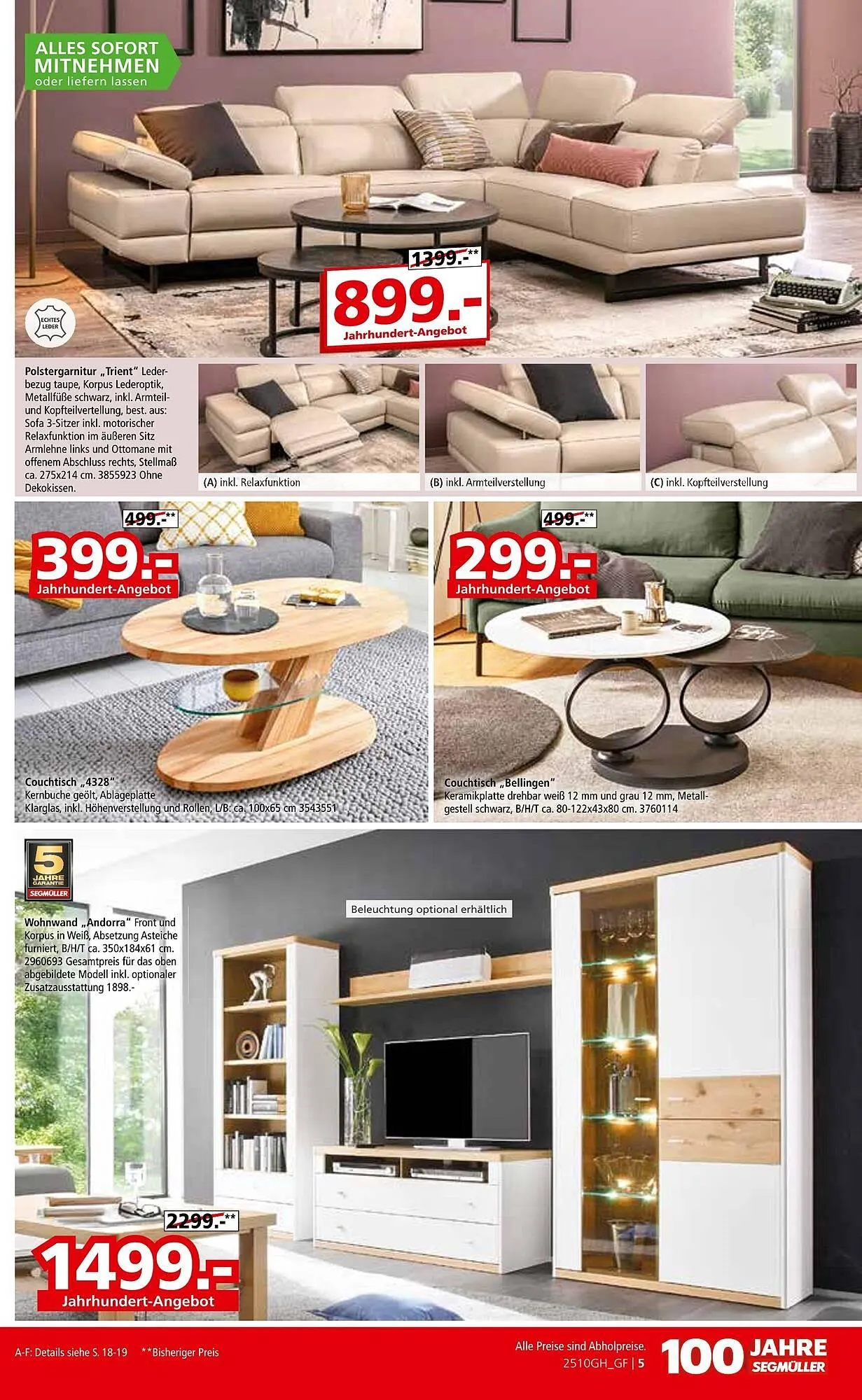 Segmüller Prospekt von 11. Oktober bis 1. November 2025 - Prospekt seite 5