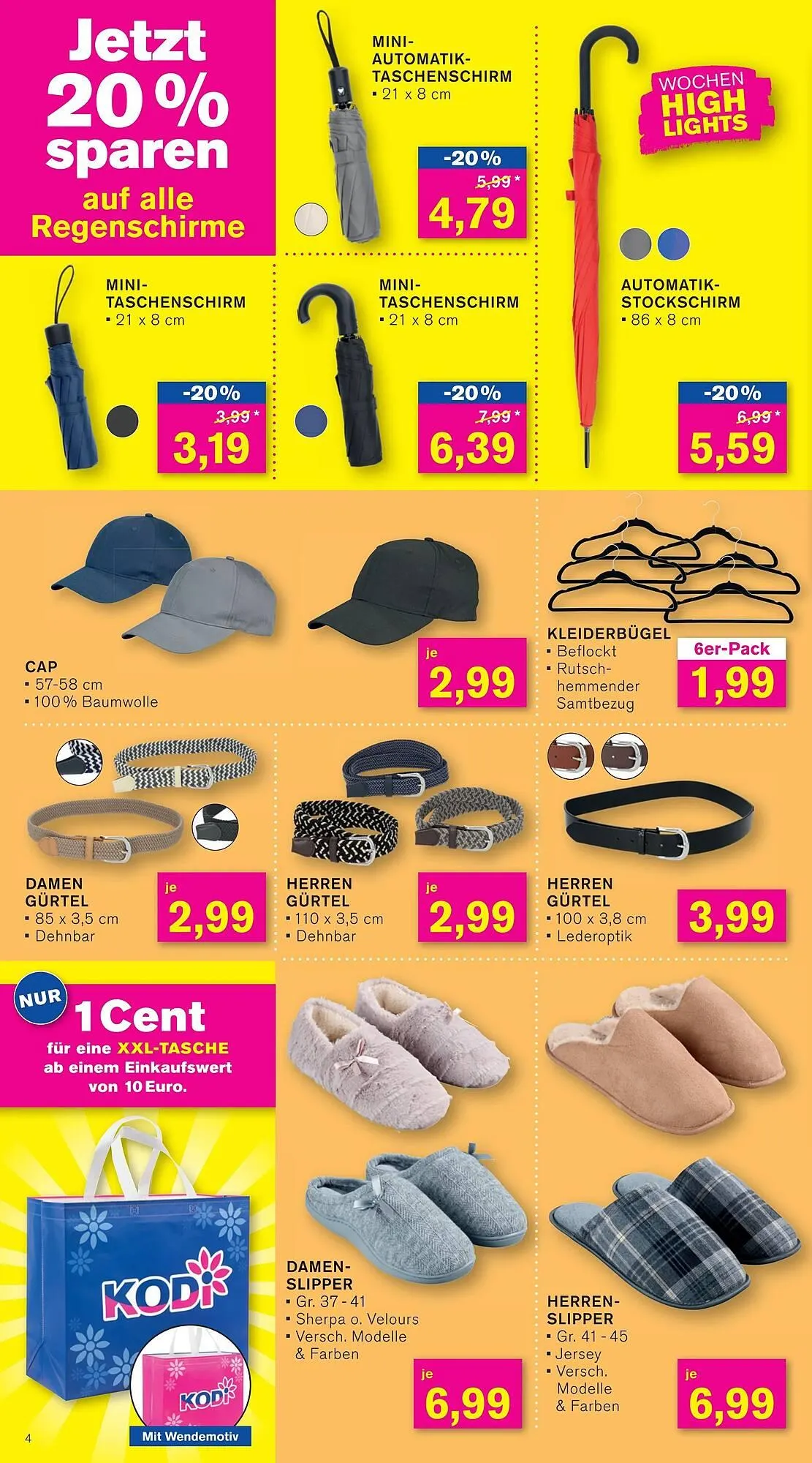 KODi Prospekt von 5. Januar bis 10. Januar 2026 - Prospekt seite 4